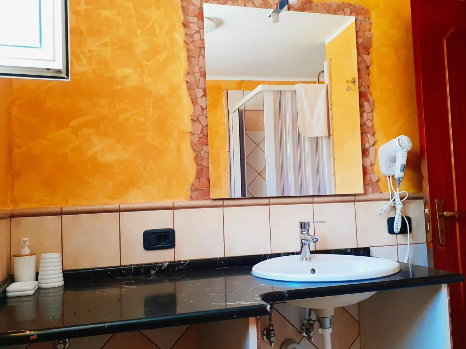 Bathroom in B&B Al Pentagramma