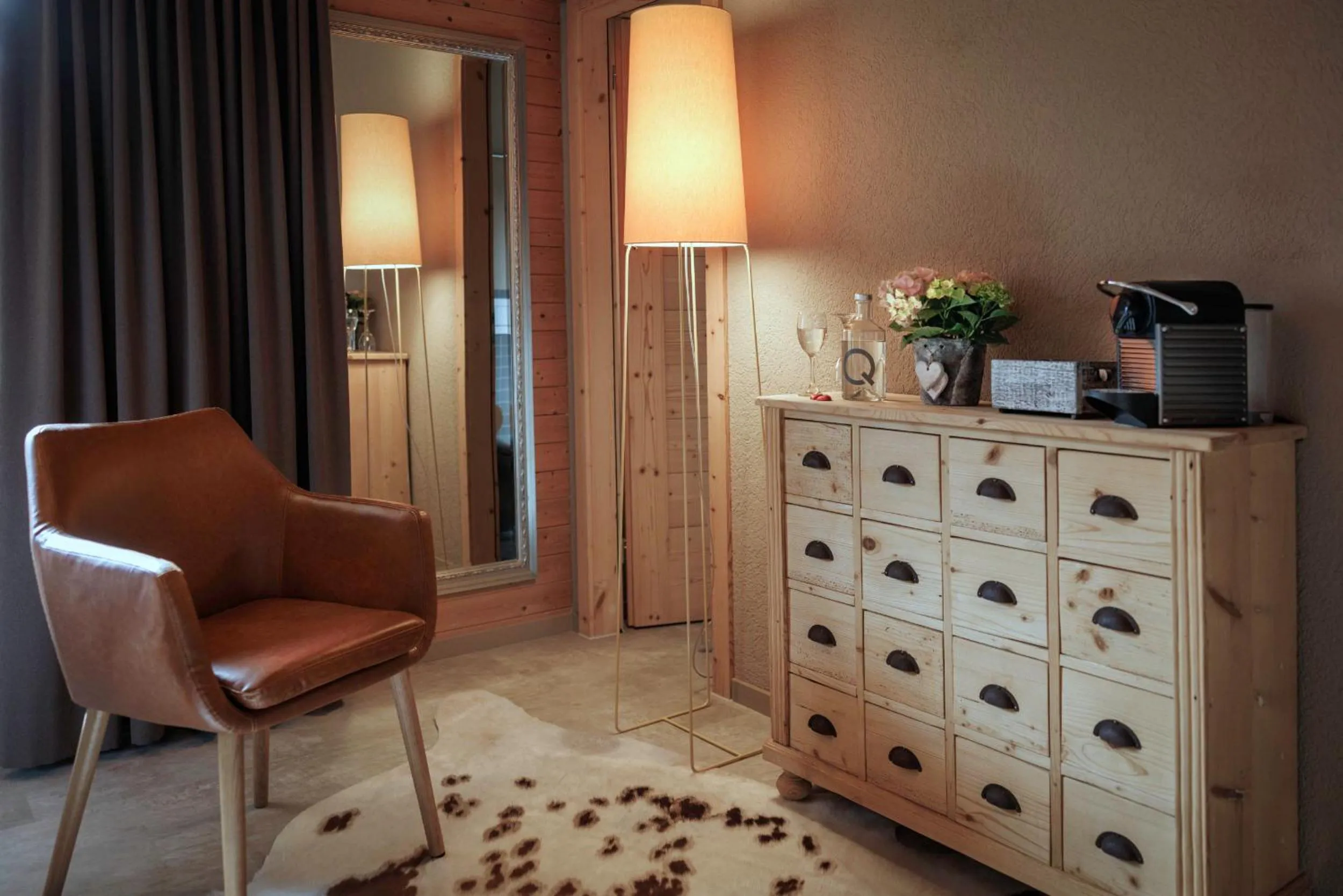 Living room in Hotel-Restaurant Burgseeli