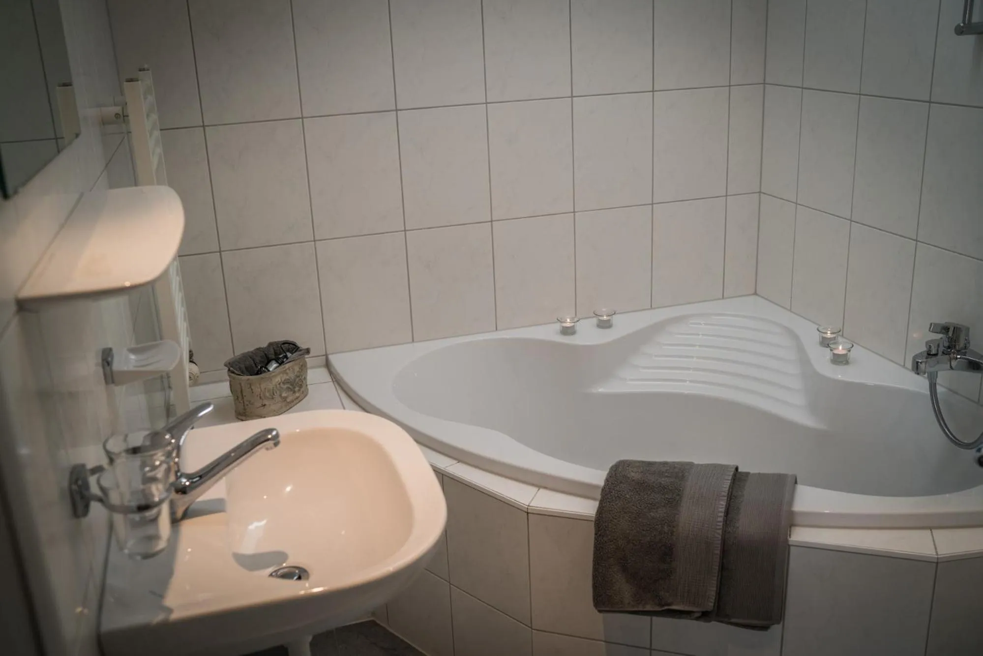 Bathroom in Hotel-Restaurant Burgseeli