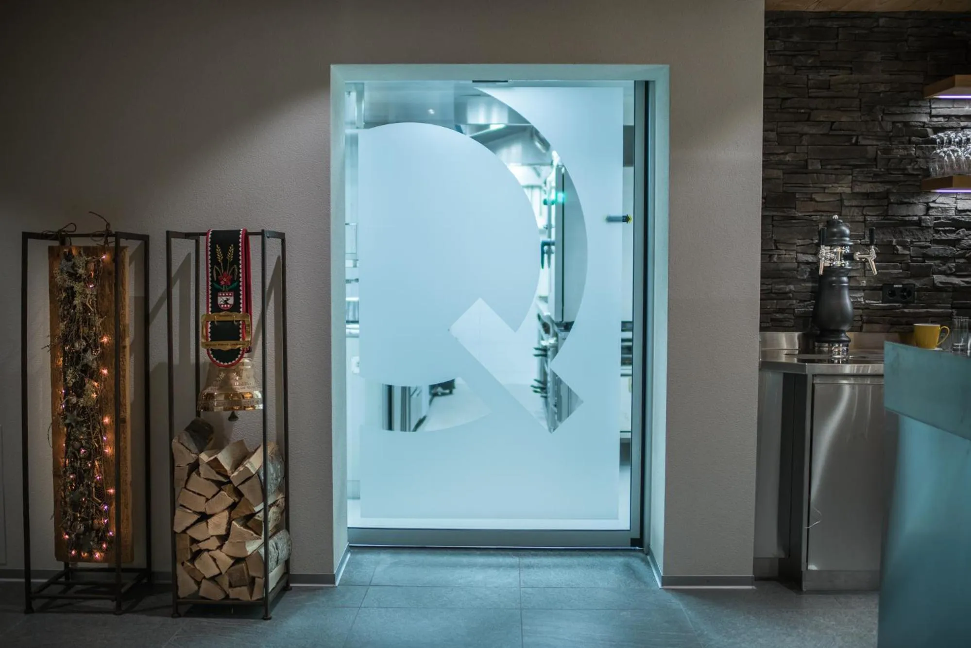 Property logo or sign in Hotel-Restaurant Burgseeli