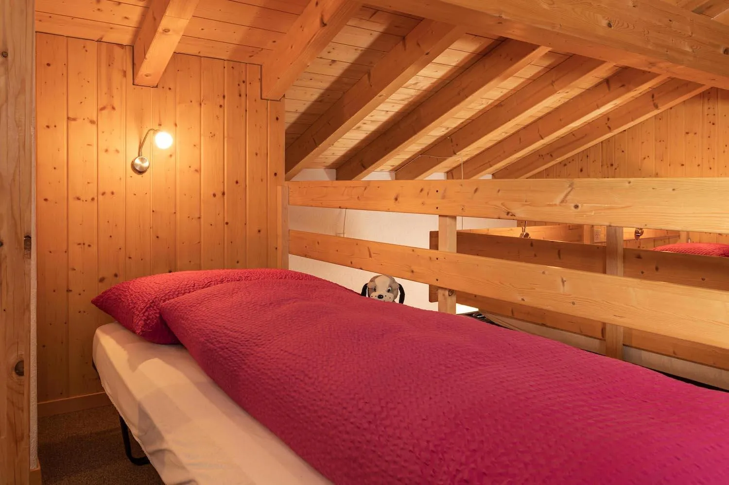 Bed in Hotel Alpenblick