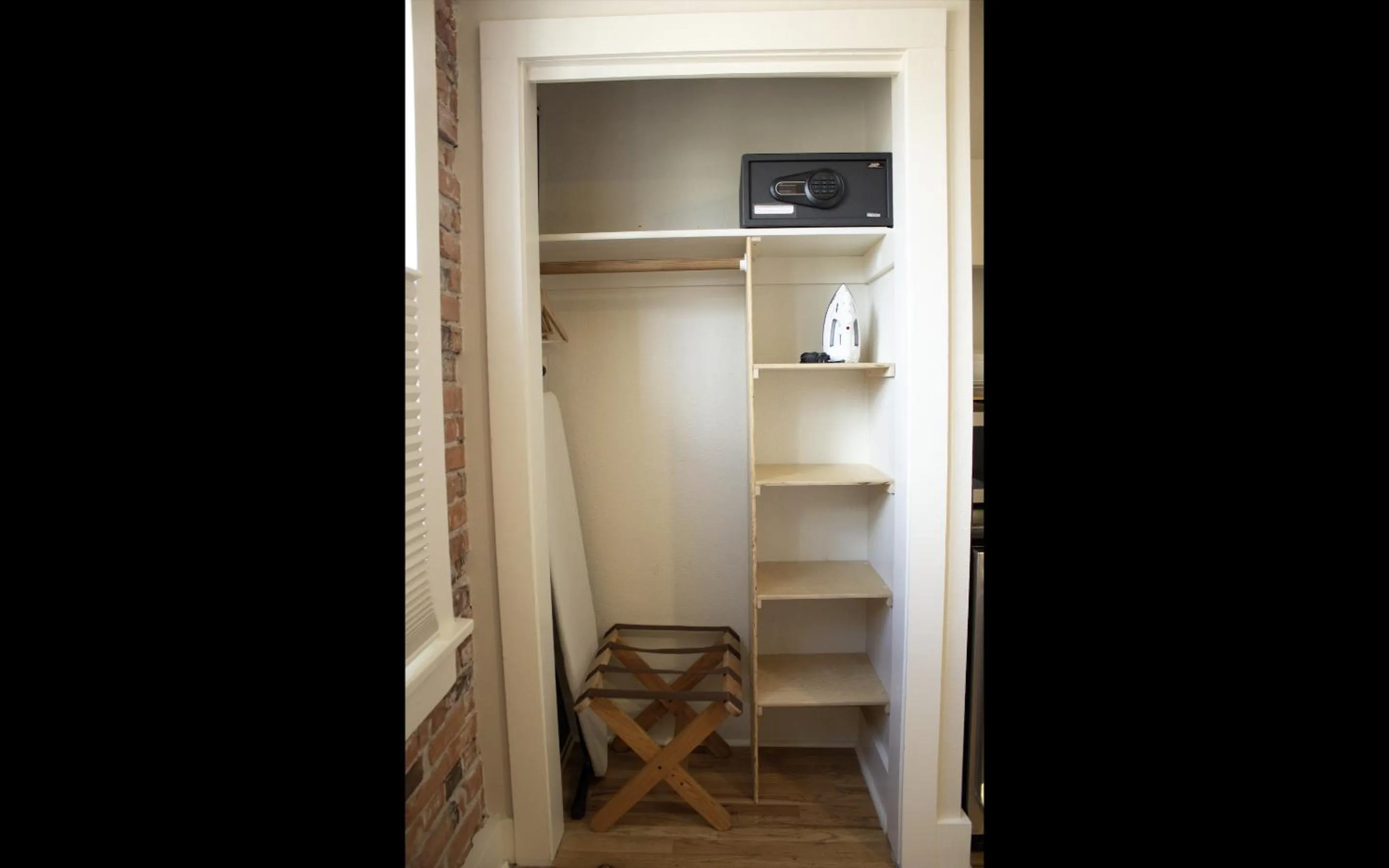wardrobe in Leland House Suites of Durango