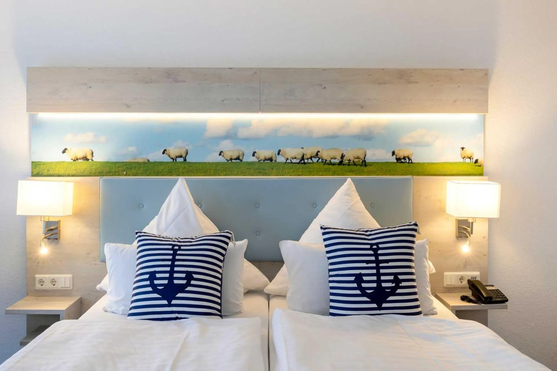 Photo of the whole room, Bed in Hotel Landhaus Steinfeld