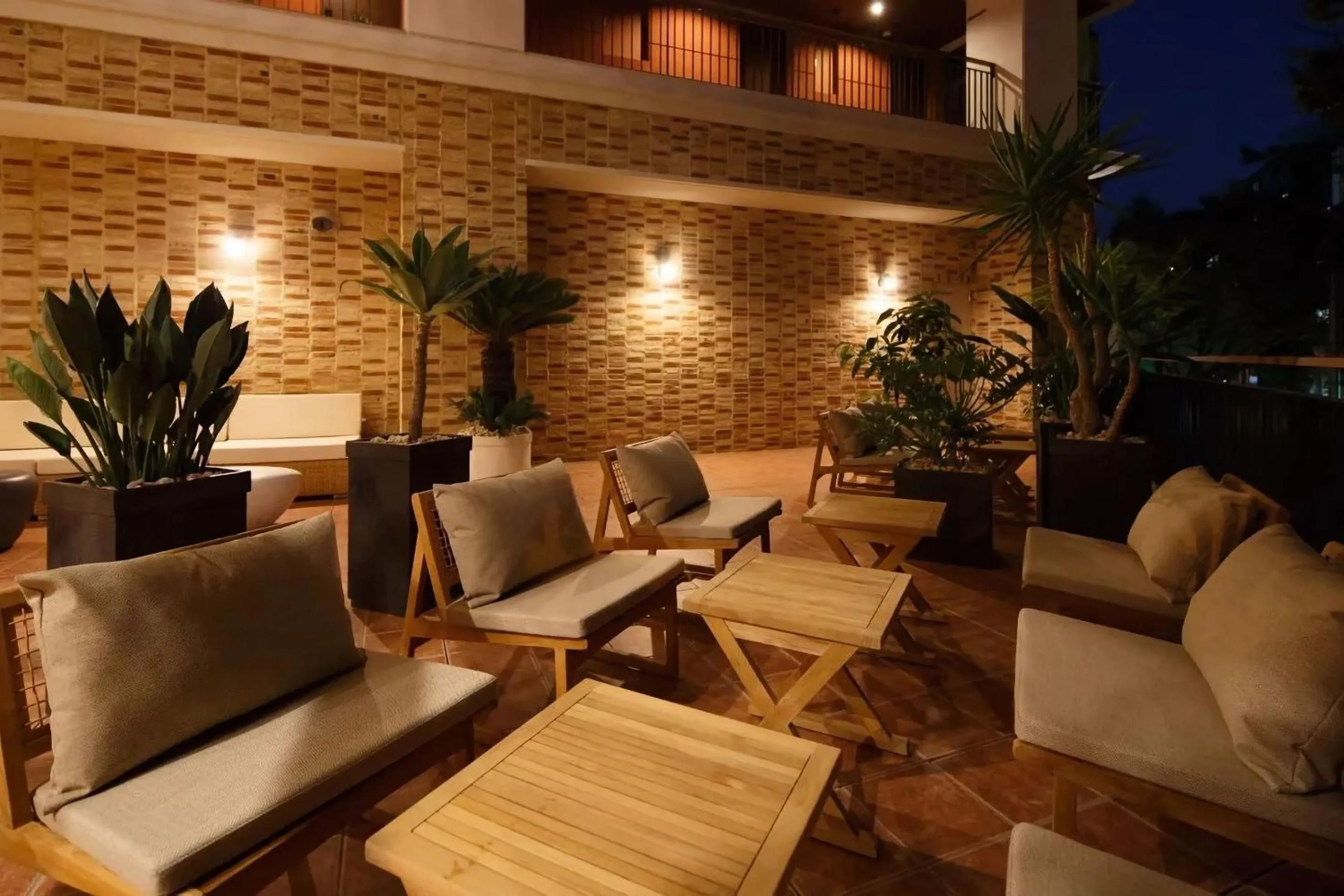 Balcony/Terrace in ZONK HOTEL Hakata