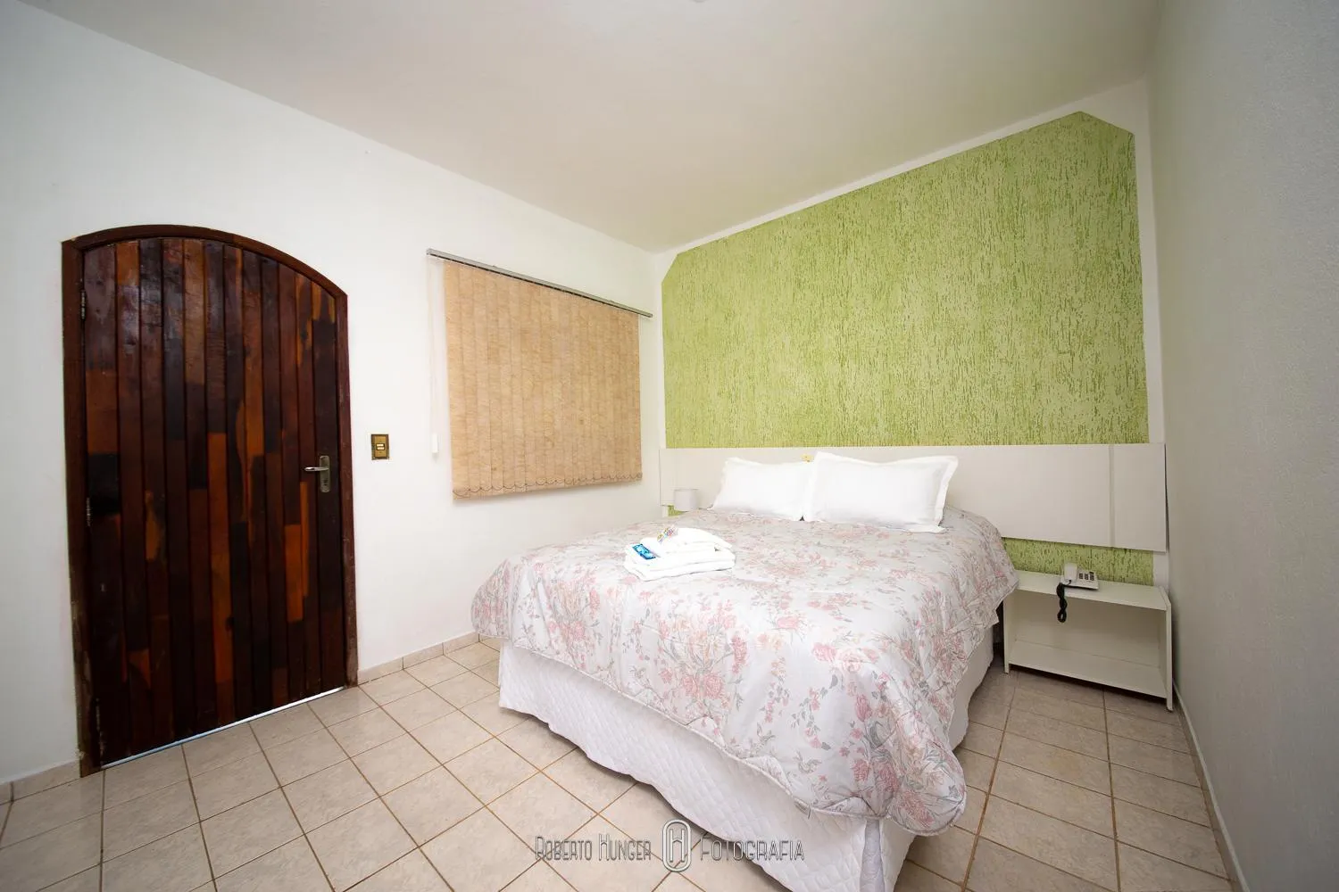 Bed in Hotel Fazenda Colina