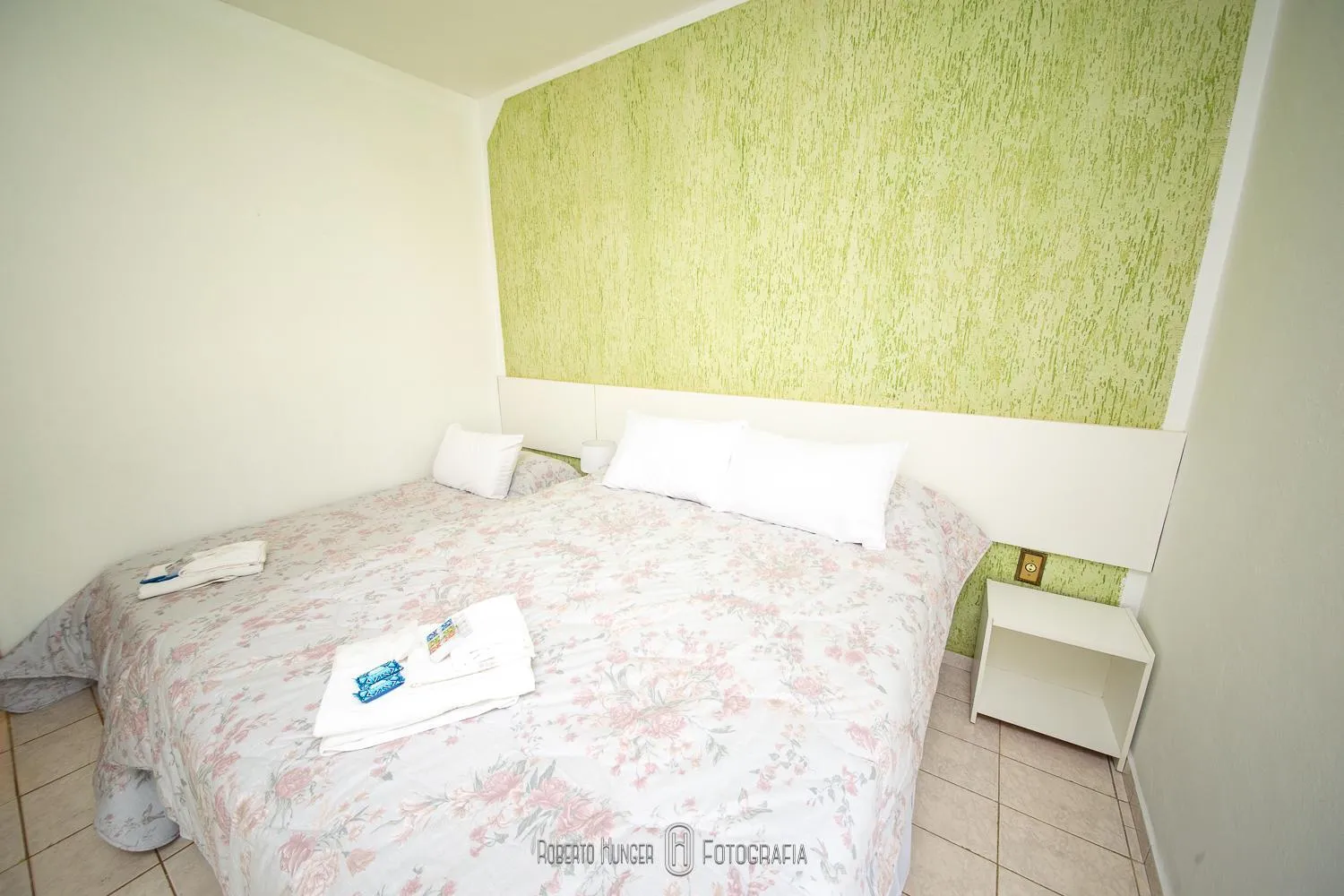 Bed in Hotel Fazenda Colina