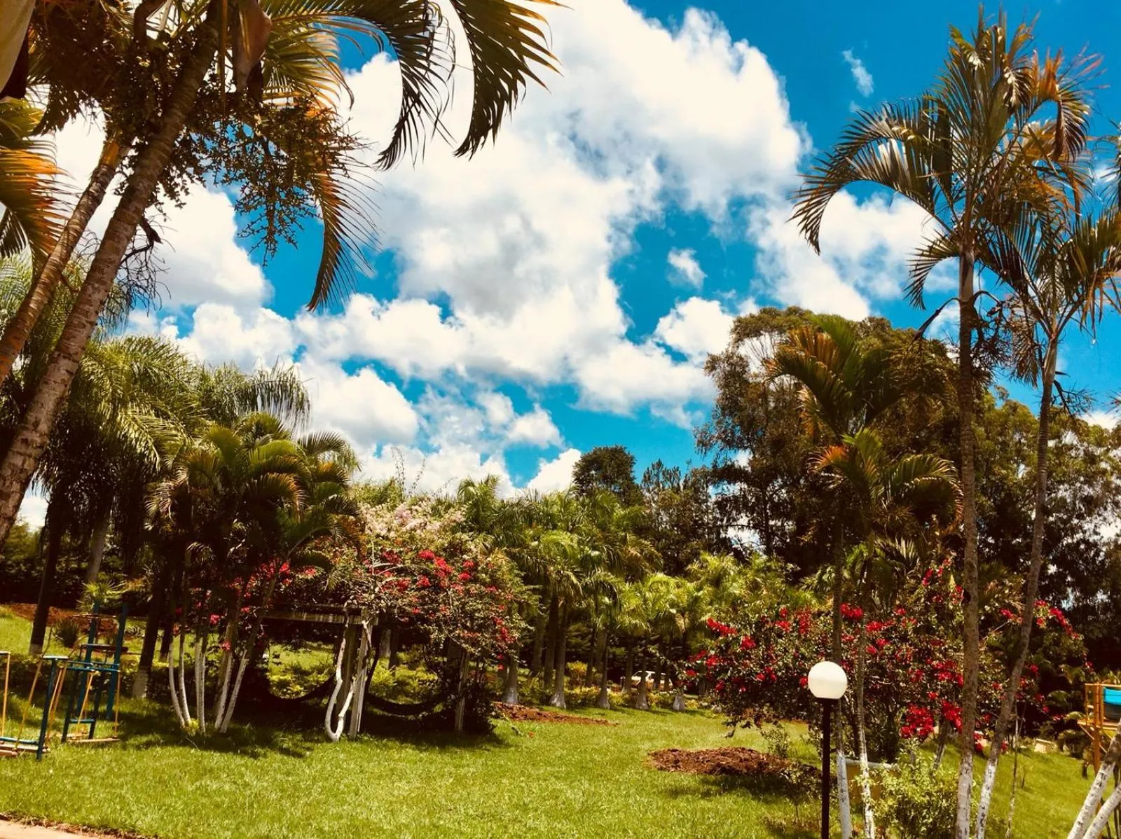 Garden view in Hotel Fazenda Colina