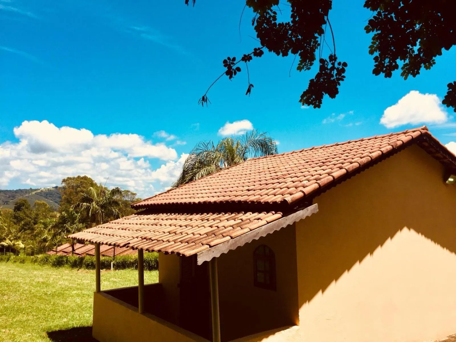 Patio in Hotel Fazenda Colina