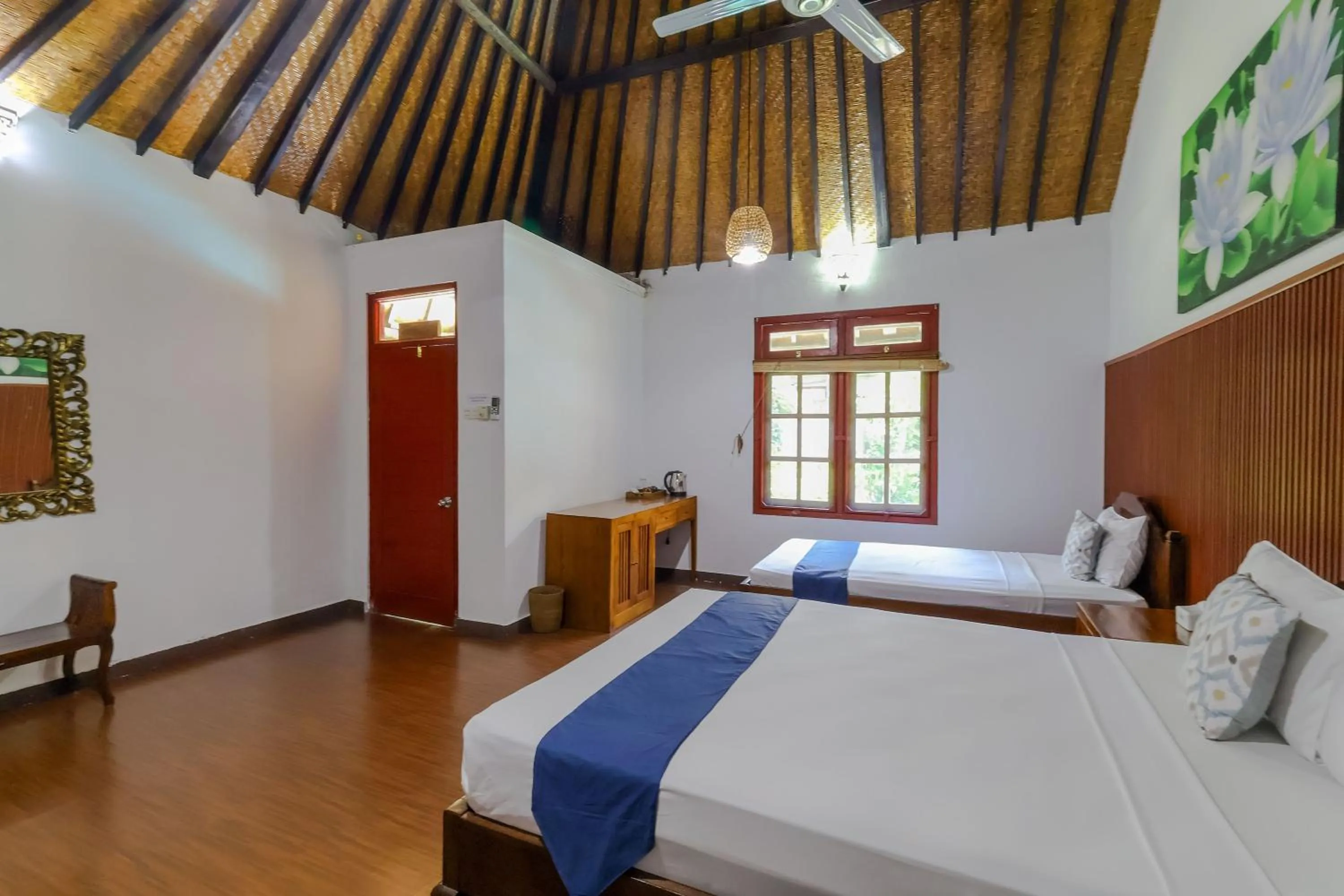 Bedroom, Bed in Taman Lituhayu Cottages Ubud