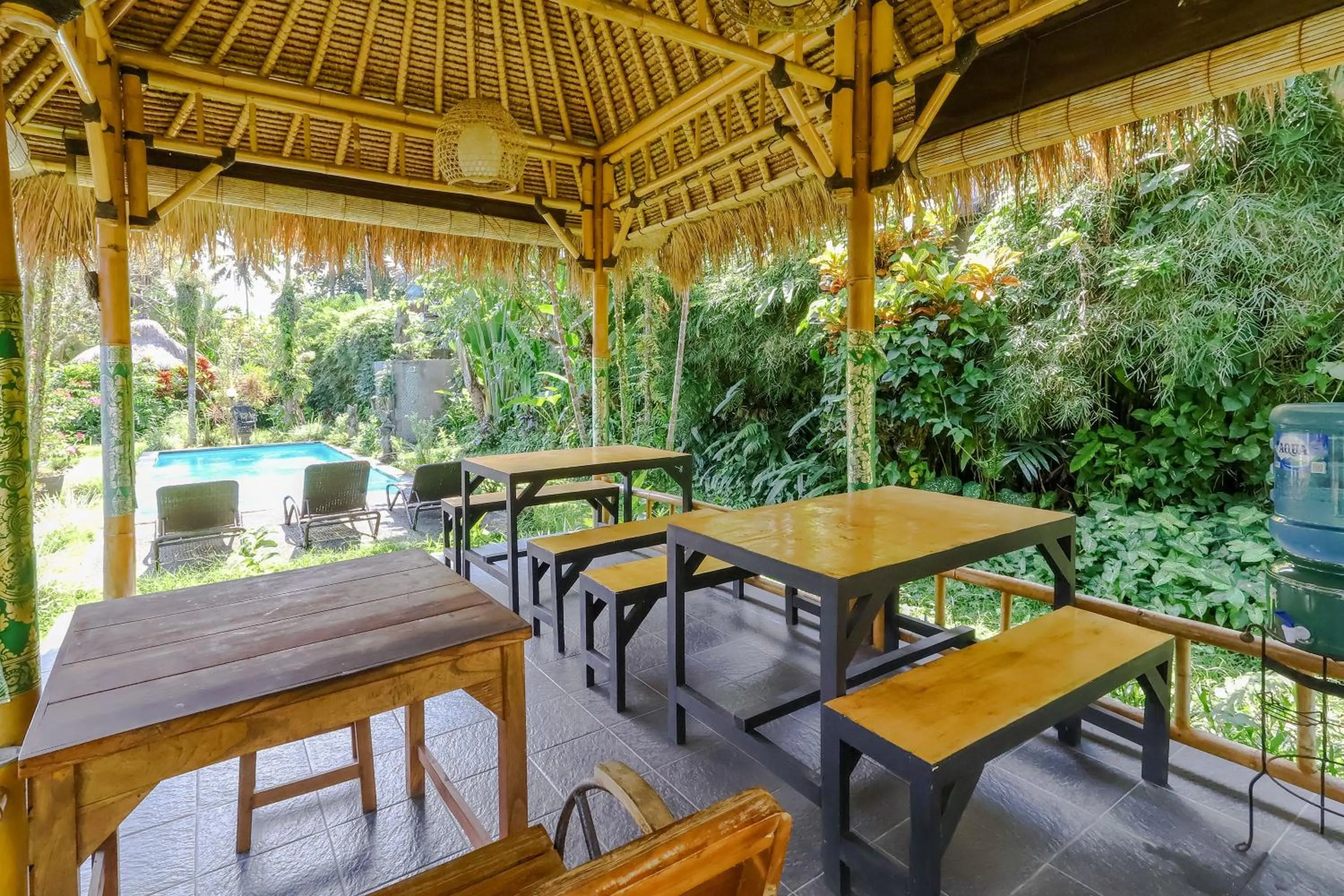 Lobby or reception in Taman Lituhayu Cottages Ubud