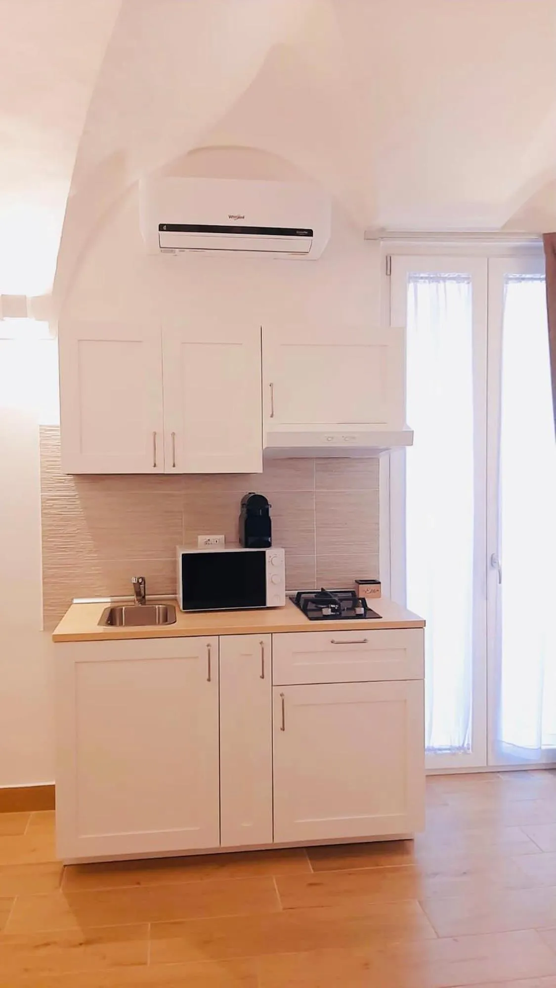 Kitchen or kitchenette in Mare all'Arco Casa Vacanze