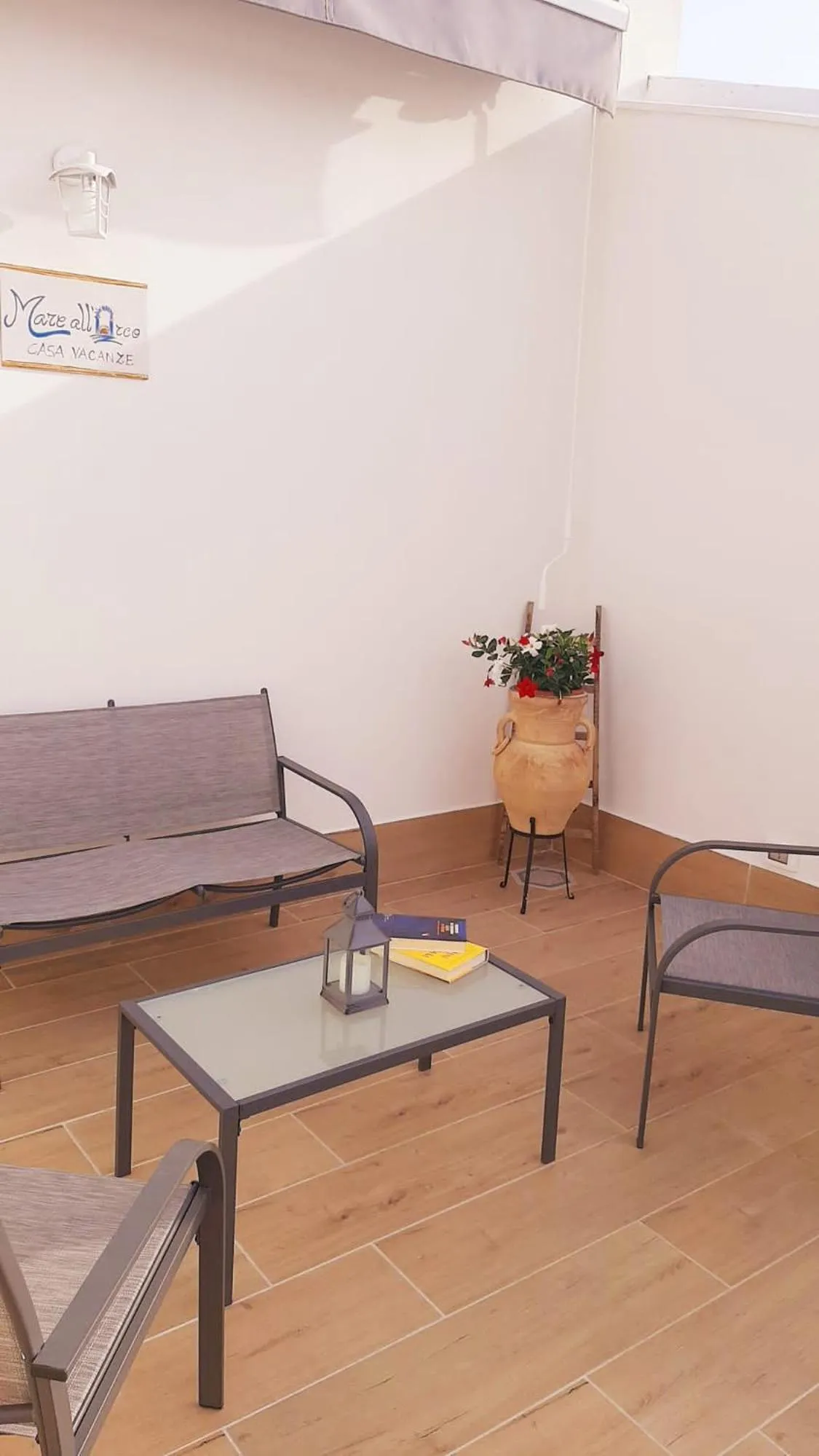 Decorative detail in Mare all'Arco Casa Vacanze