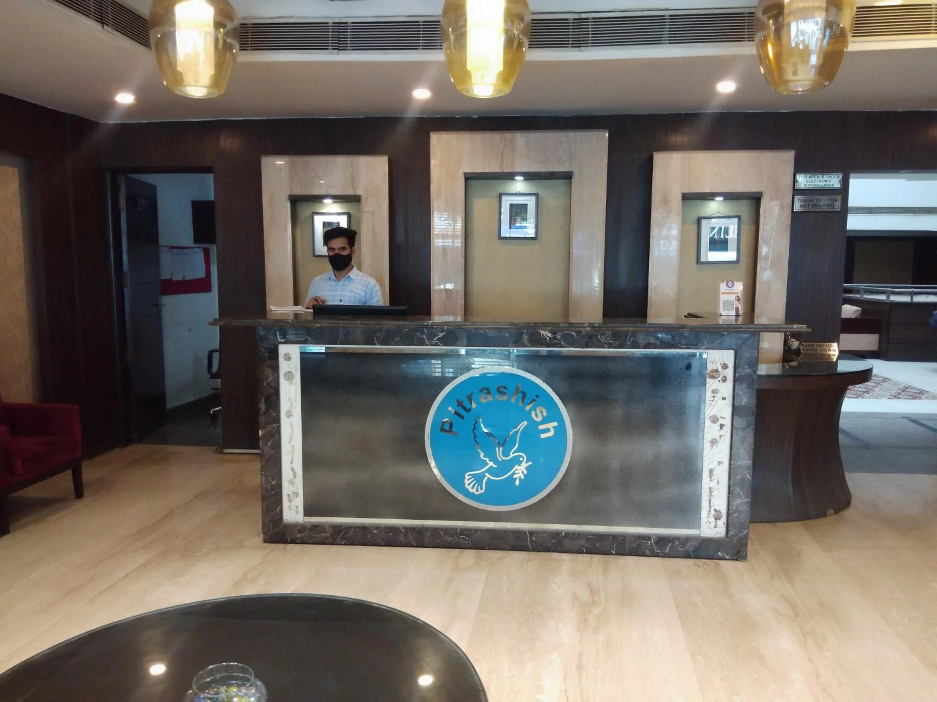 Lobby or reception in HOTEL PITRASHISH PRIDE IGI Intl AIRPORT DELHI