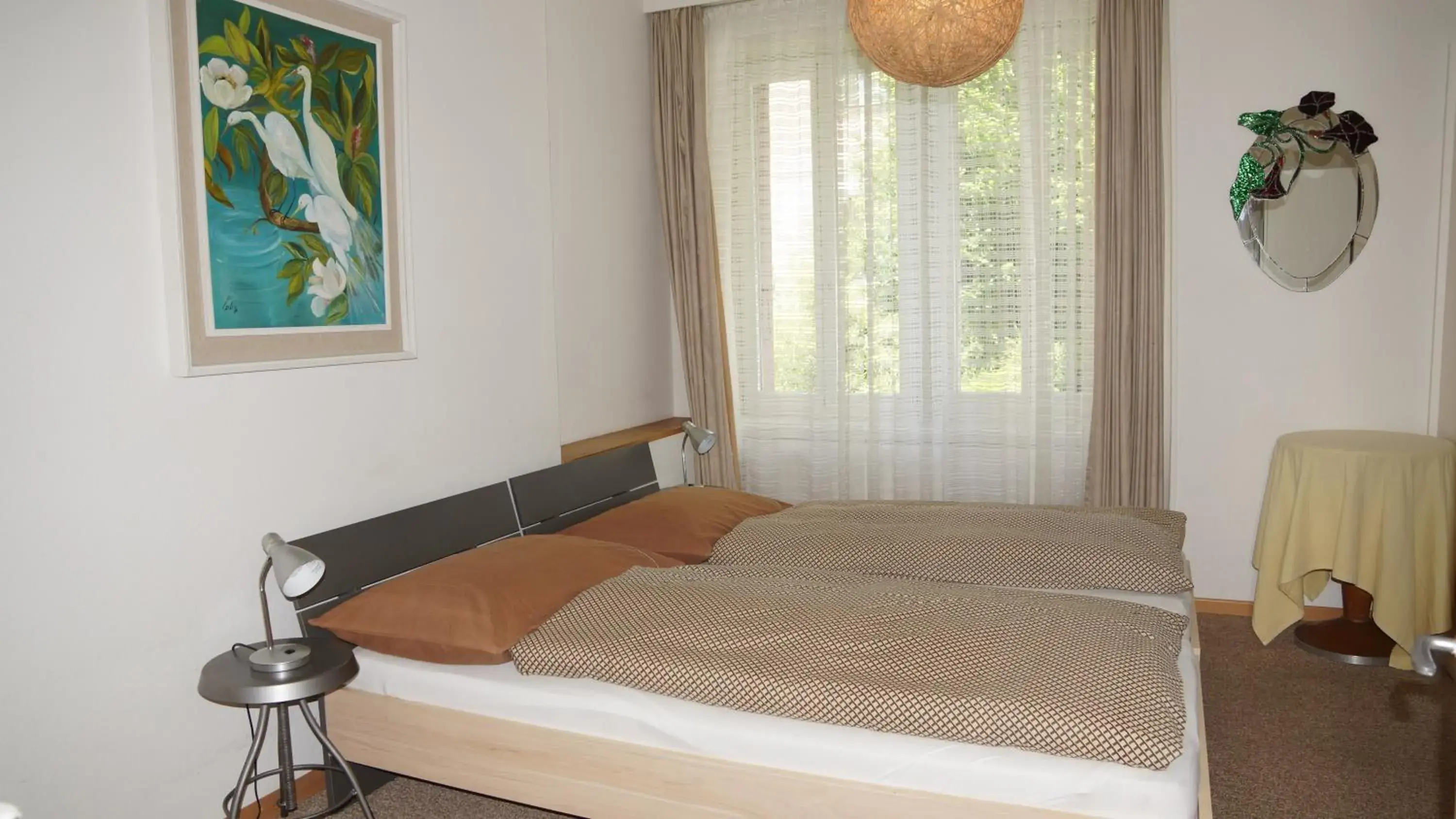 Twin Room with Garden View in Hotel Beatus Twin Room with Garden View in Hotel Beatus