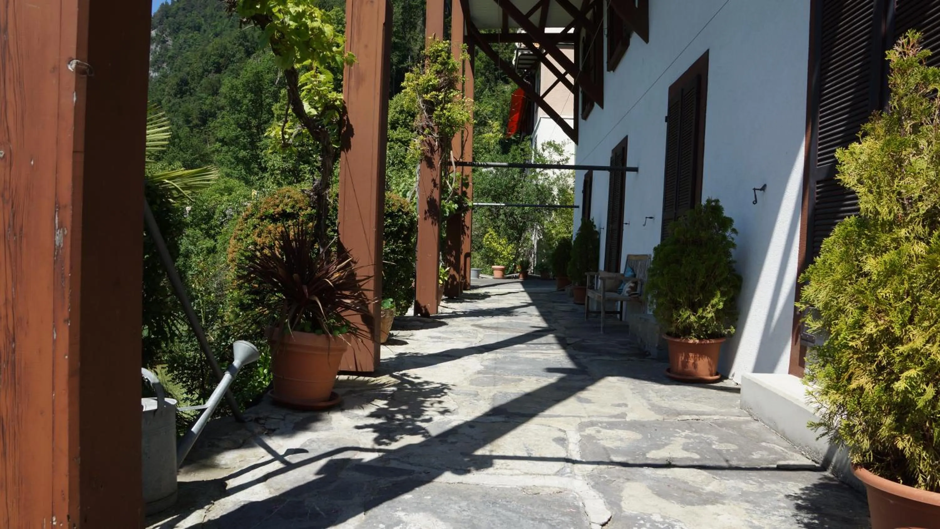 Garden in Hotel Beatus