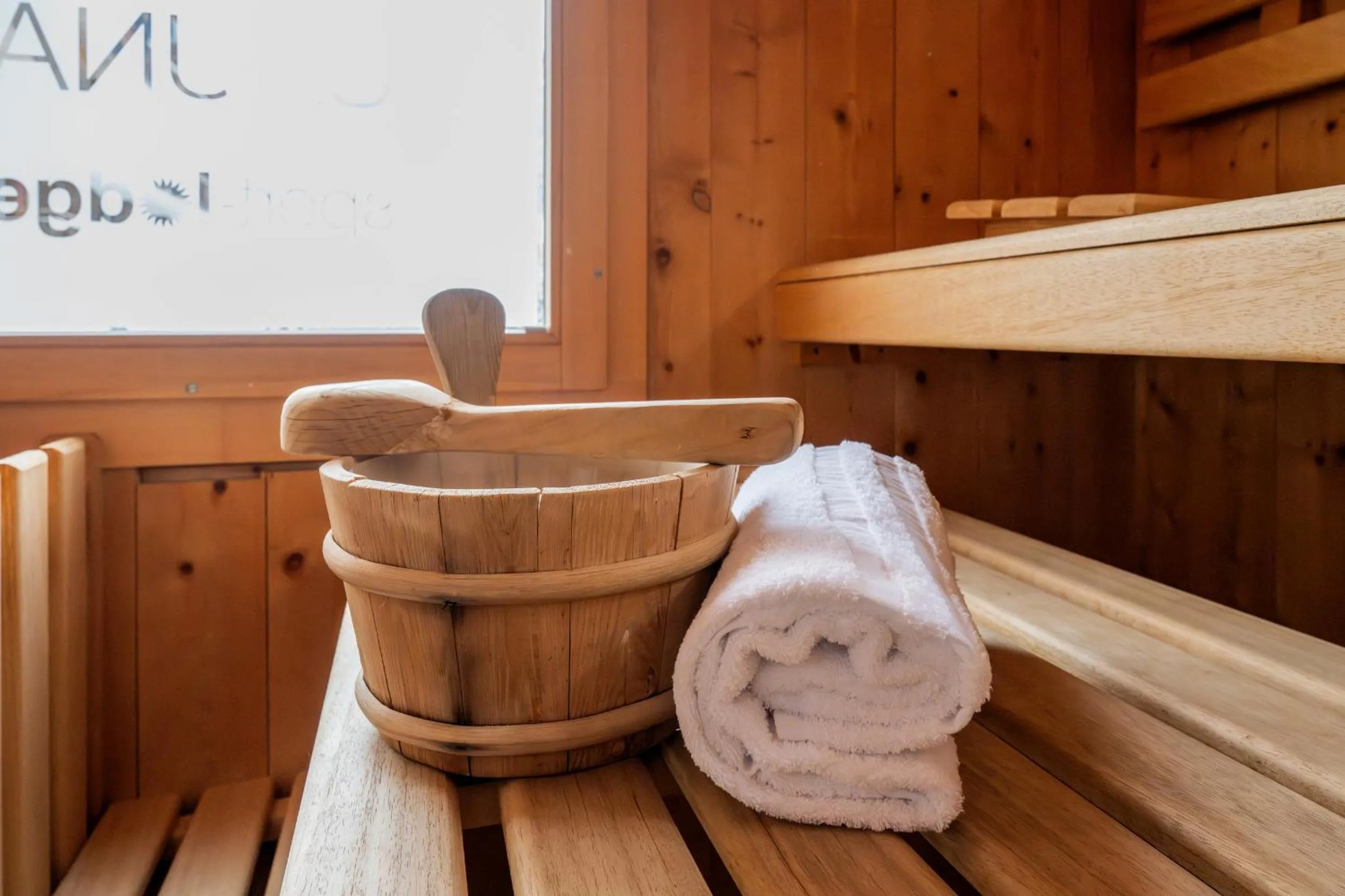 Sauna in Sport-Lodge Klosters