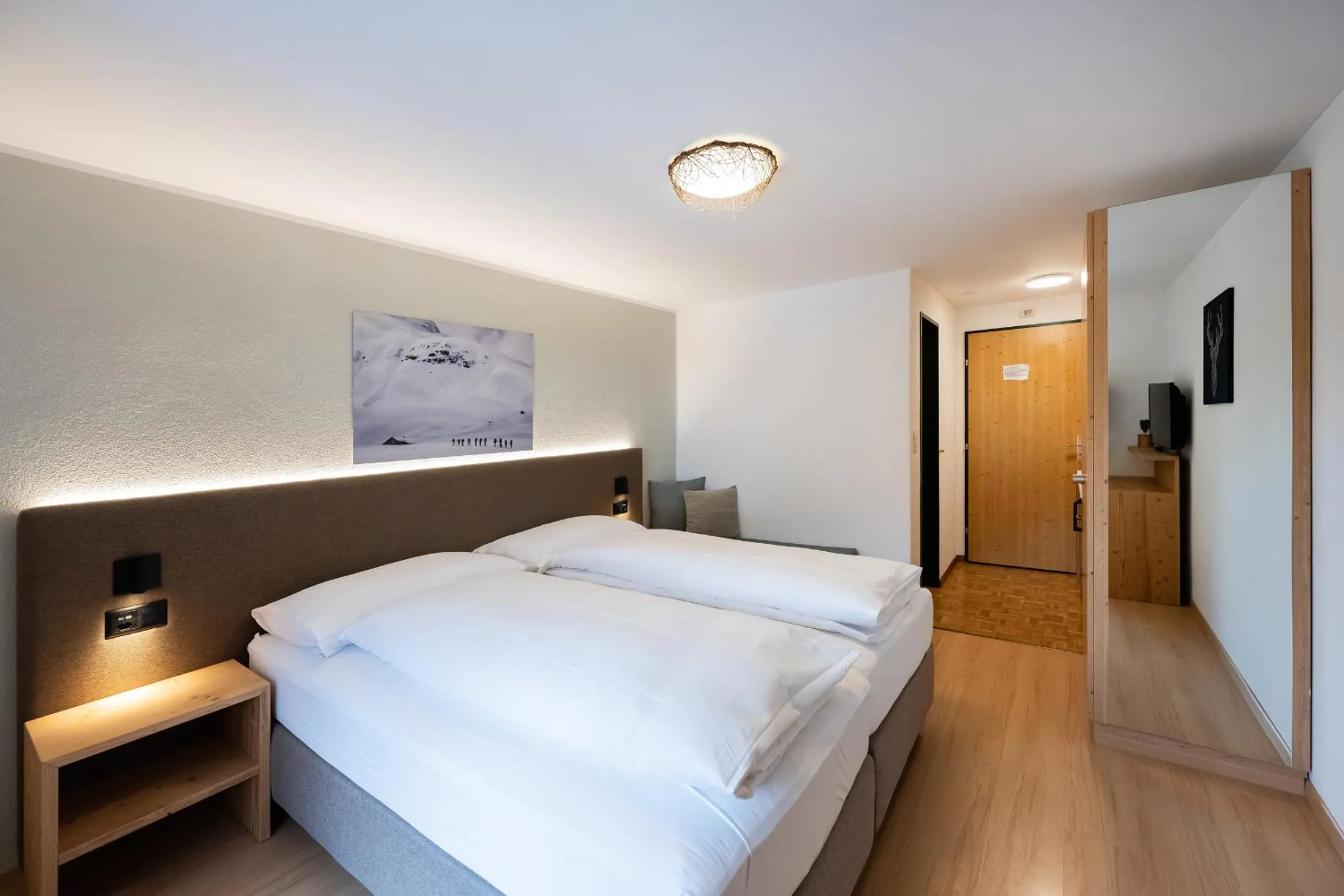 Bedroom, Bed in Sport-Lodge Klosters