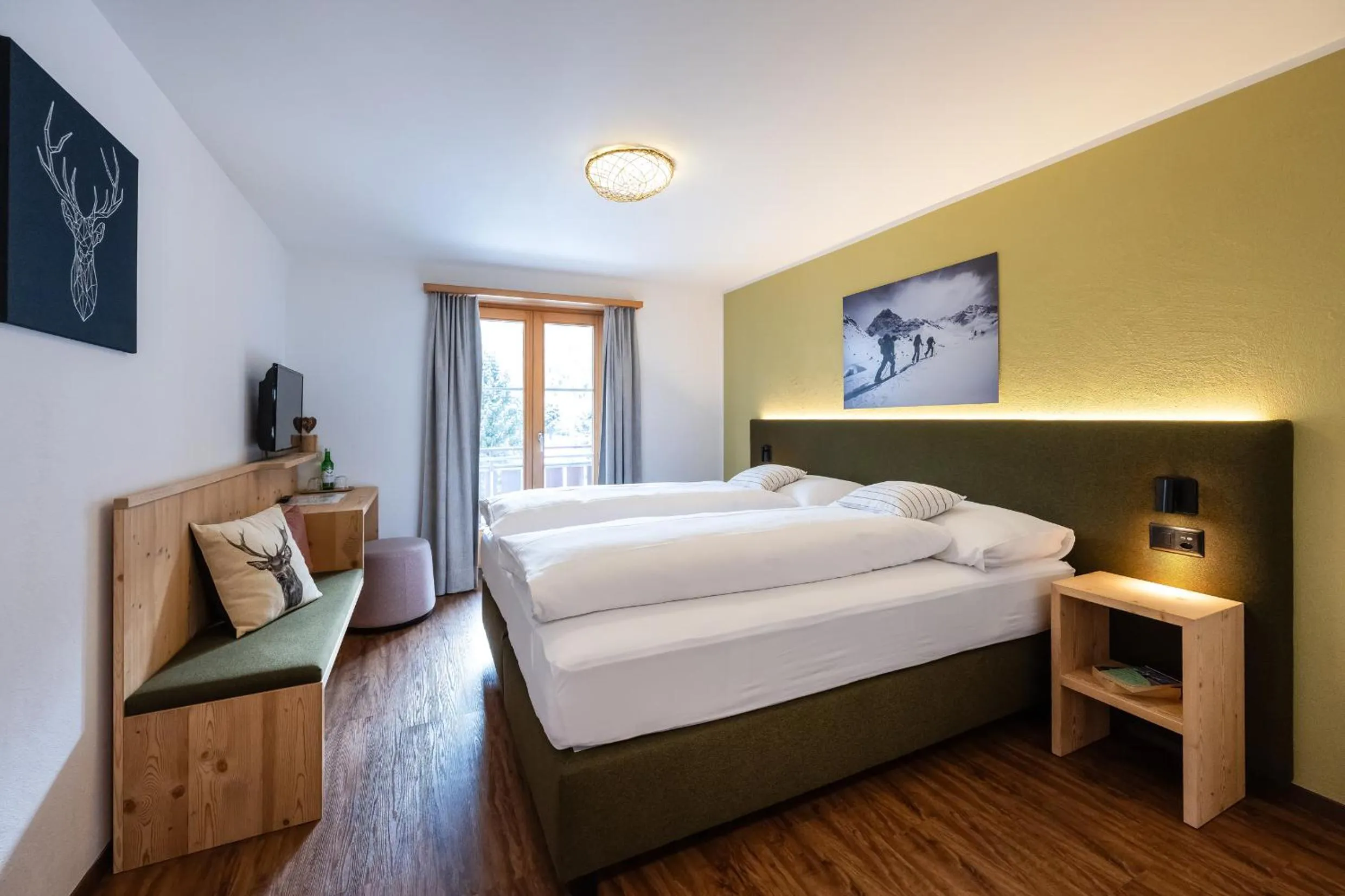 Bedroom, Bed in Sport-Lodge Klosters