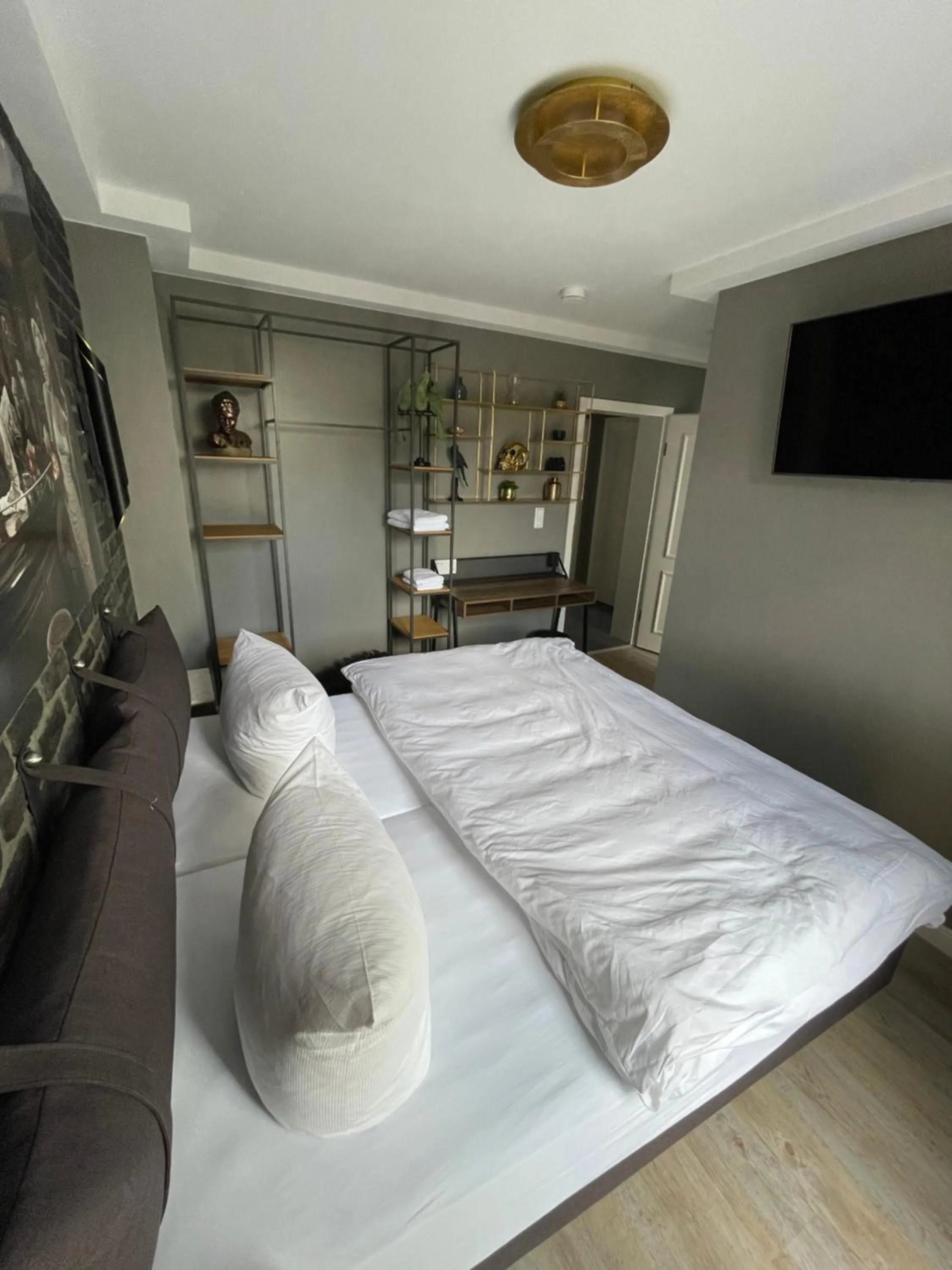 Bed in IQ Hotel Hannover