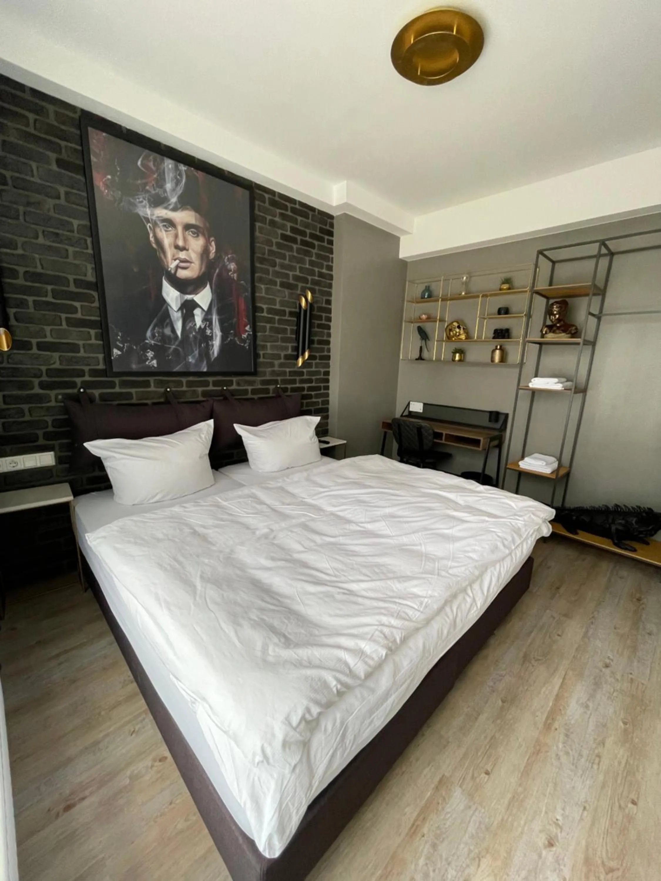 Bed in IQ Hotel Hannover