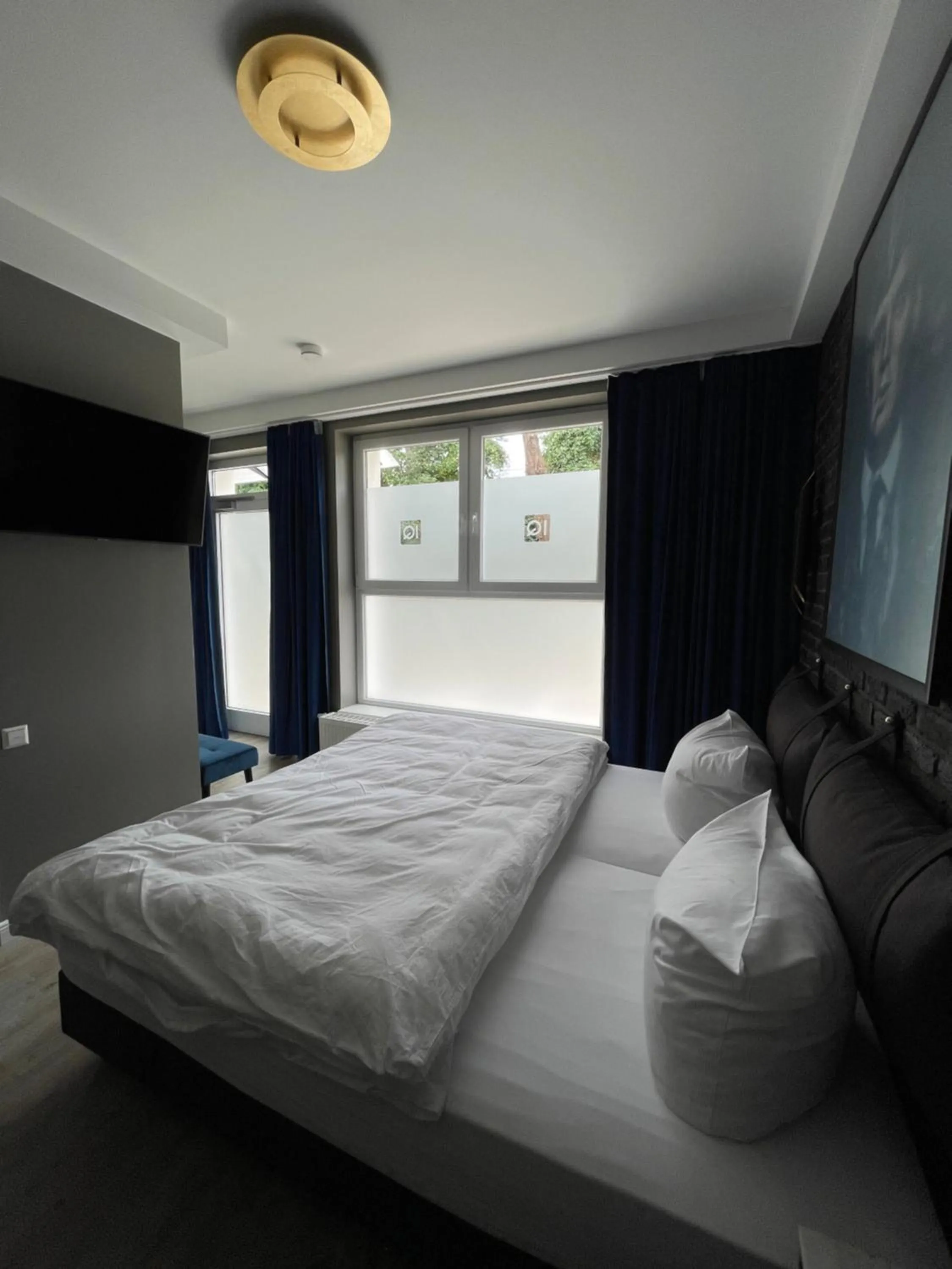 Bed in IQ Hotel Hannover