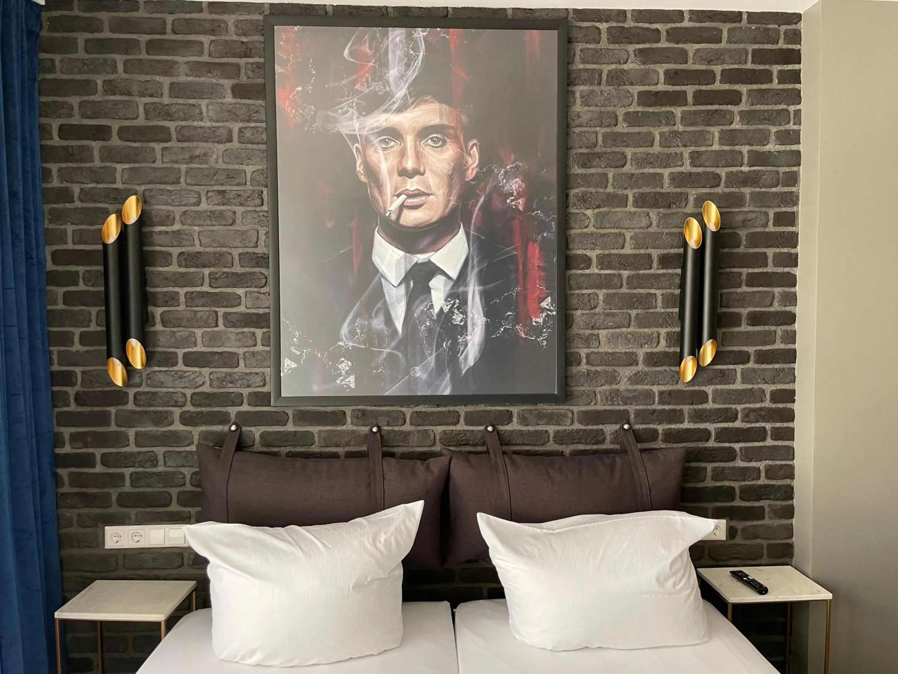 Bed in IQ Hotel Hannover