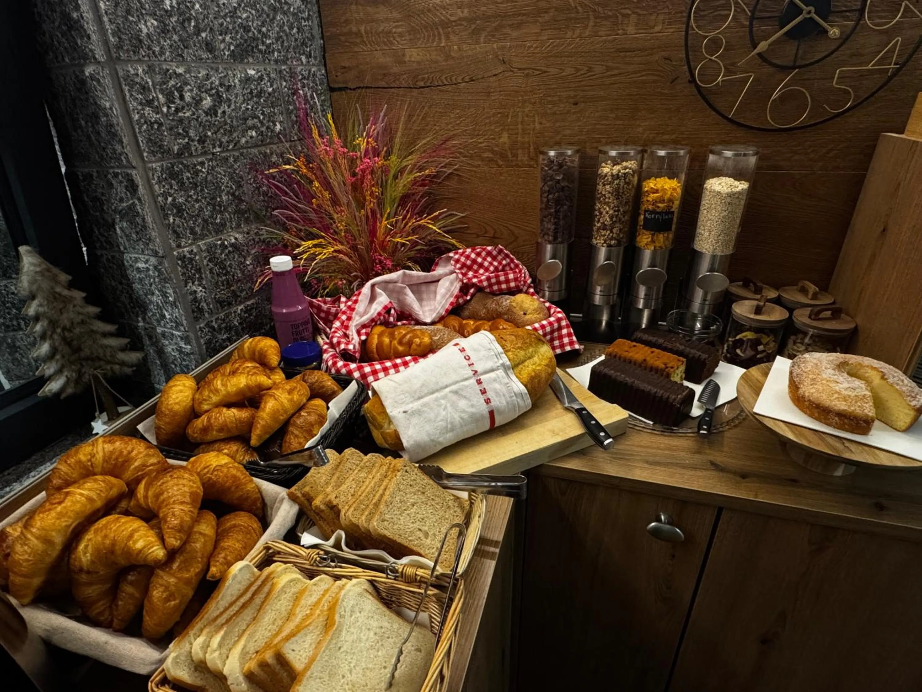 Breakfast in Hotel de la Croix-Fédérale