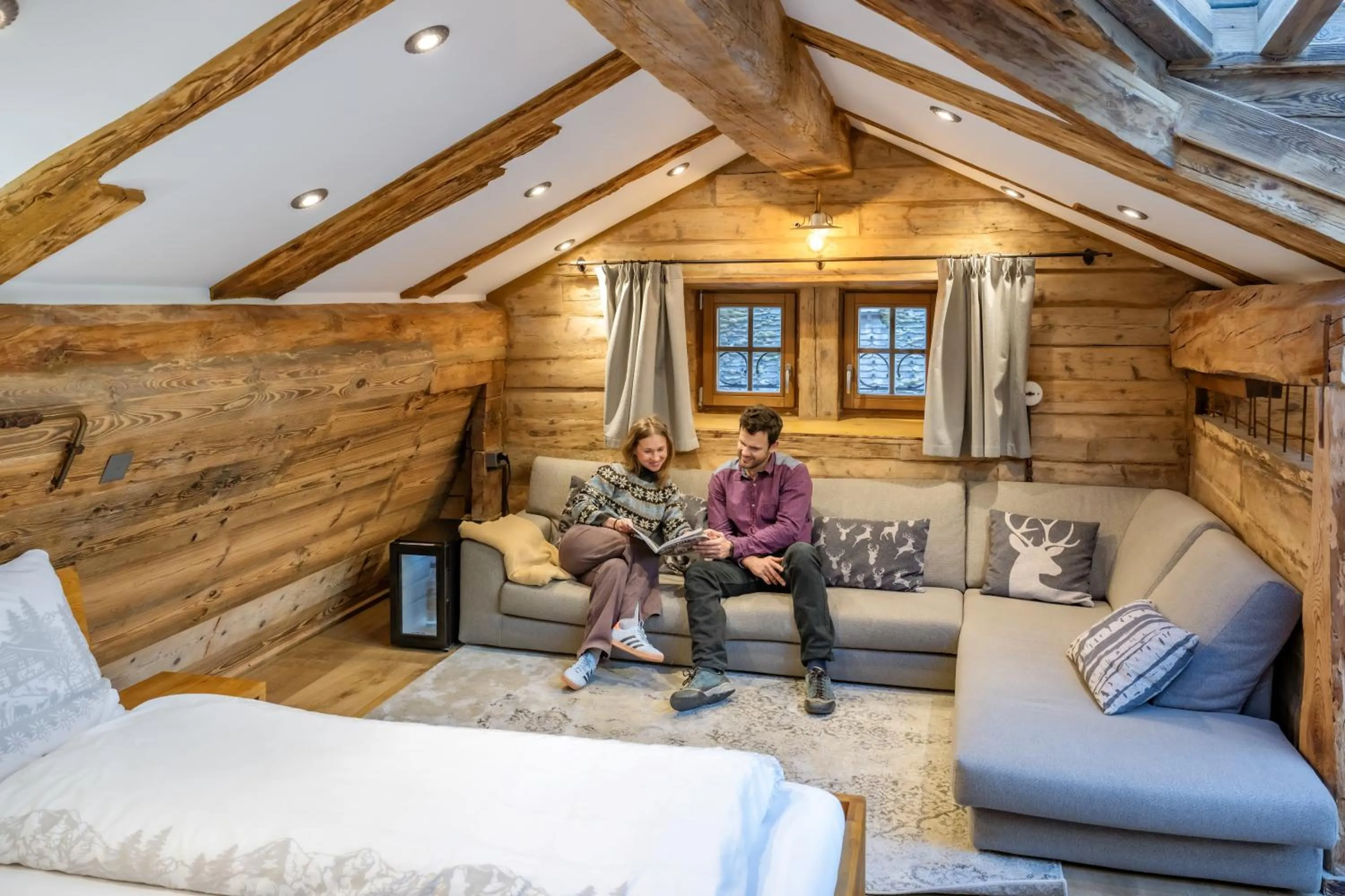 Living room in Hotel de la Croix-Fédérale