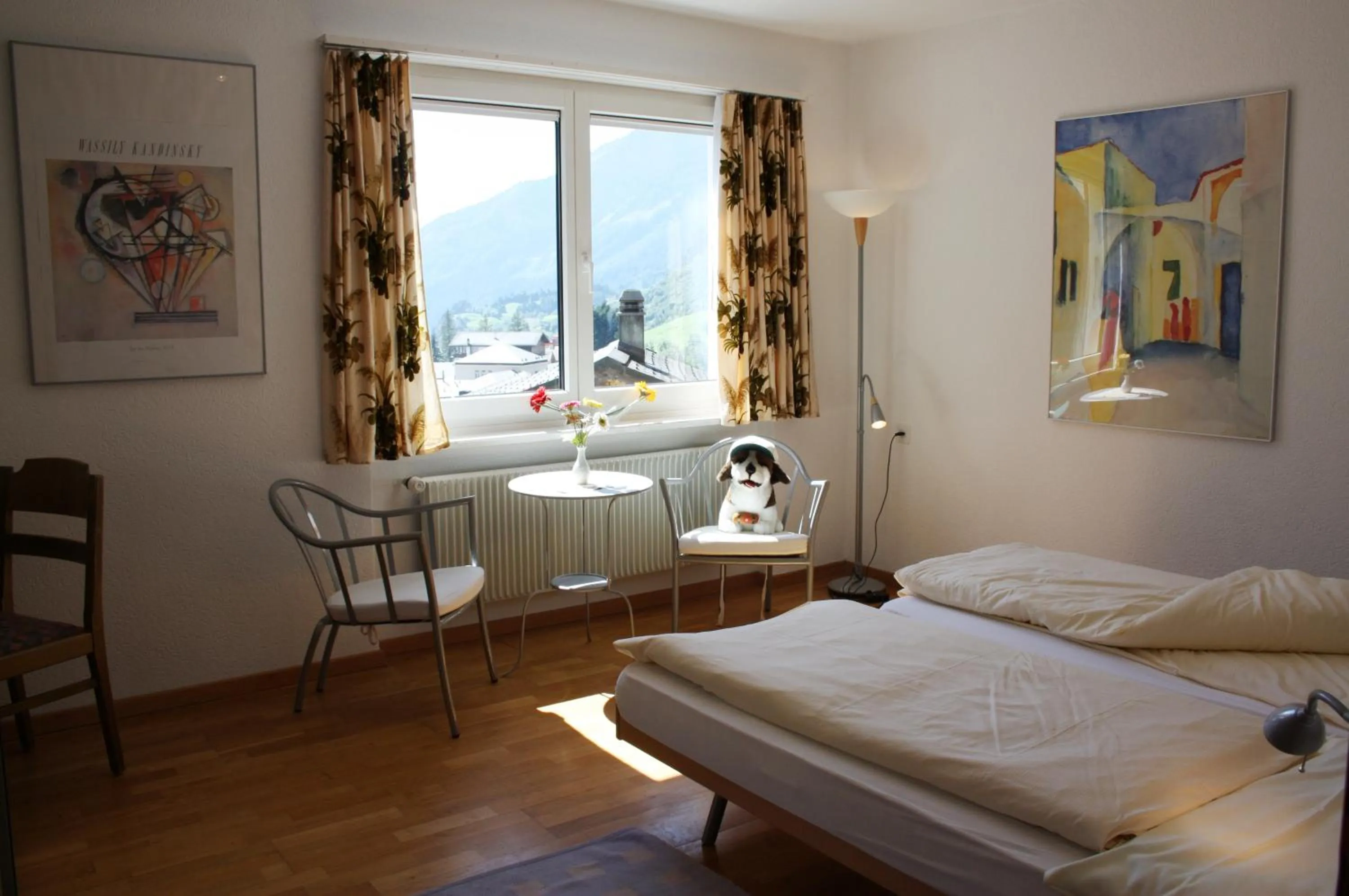 Photo of the whole room, Bed in Hotel Paradis-Leukerbad-Therme