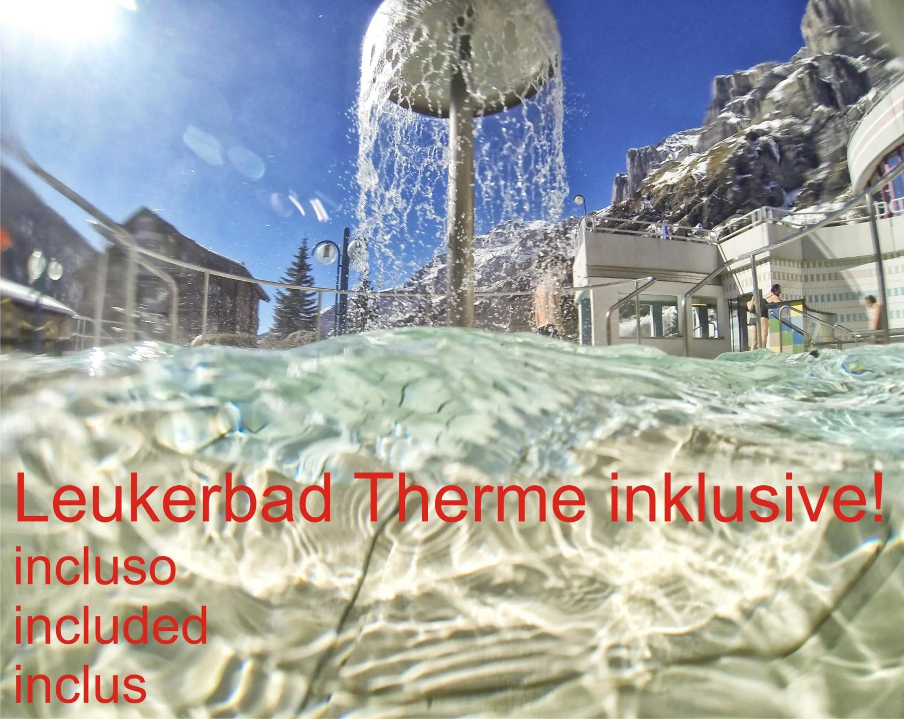 Aqua park in Hotel Paradis-Leukerbad-Therme