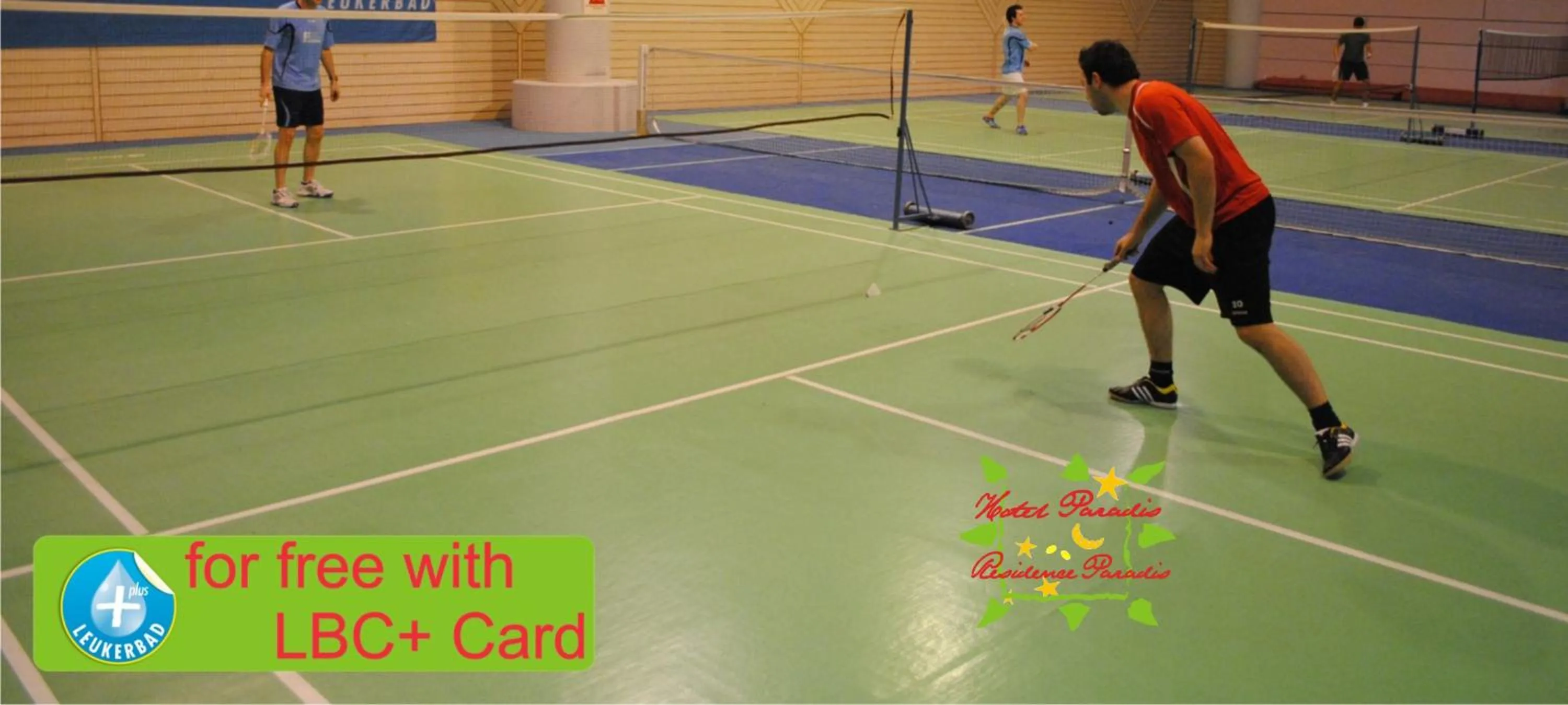 Sports in Hotel Paradis-Leukerbad-Therme