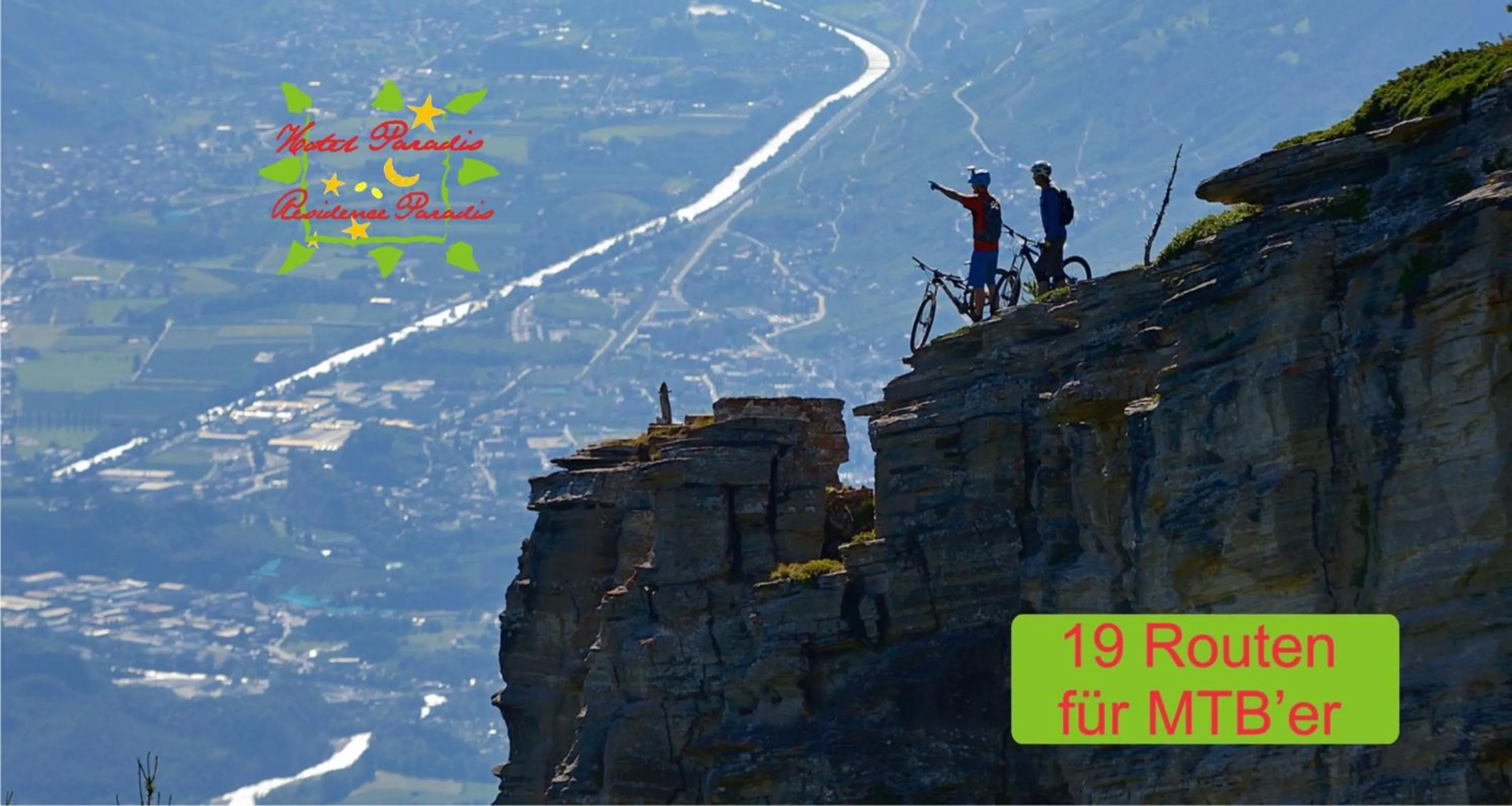 Cycling in Hotel Paradis-Leukerbad-Therme