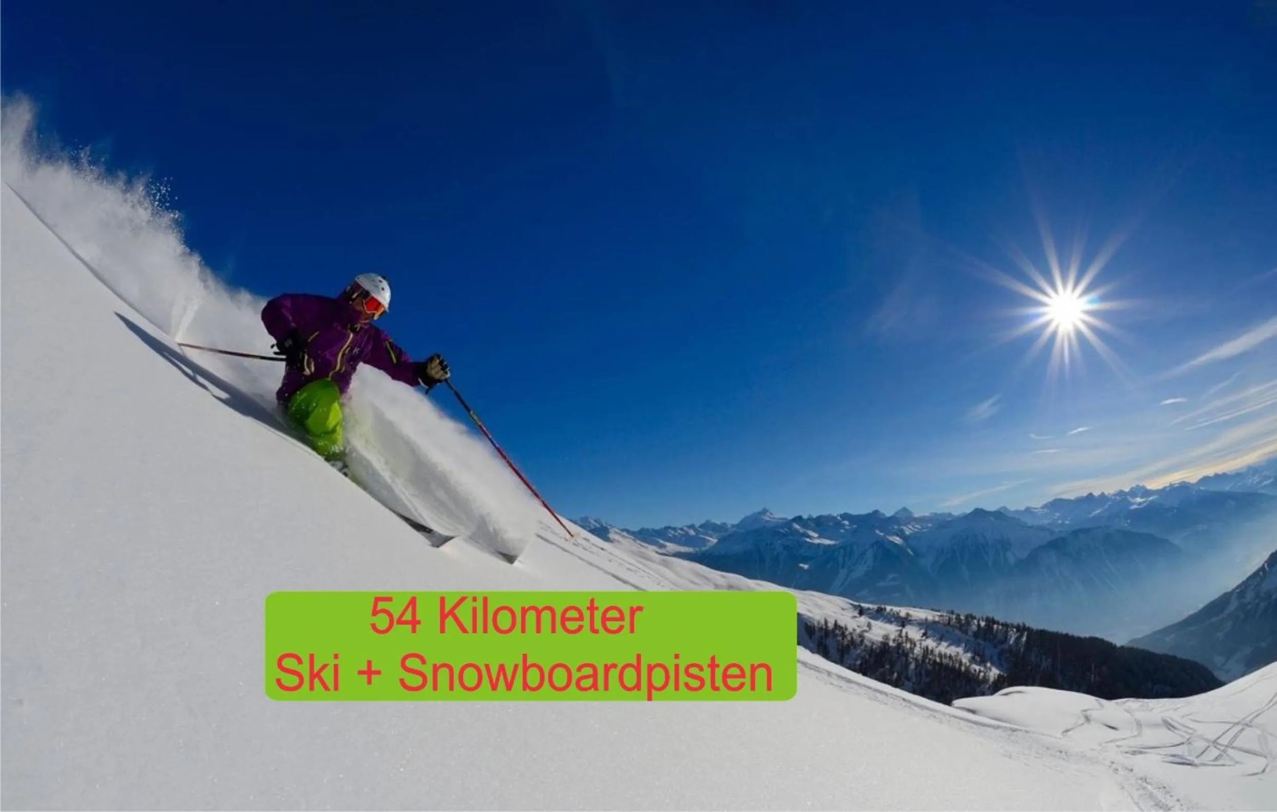 Skiing in Hotel Paradis-Leukerbad-Therme