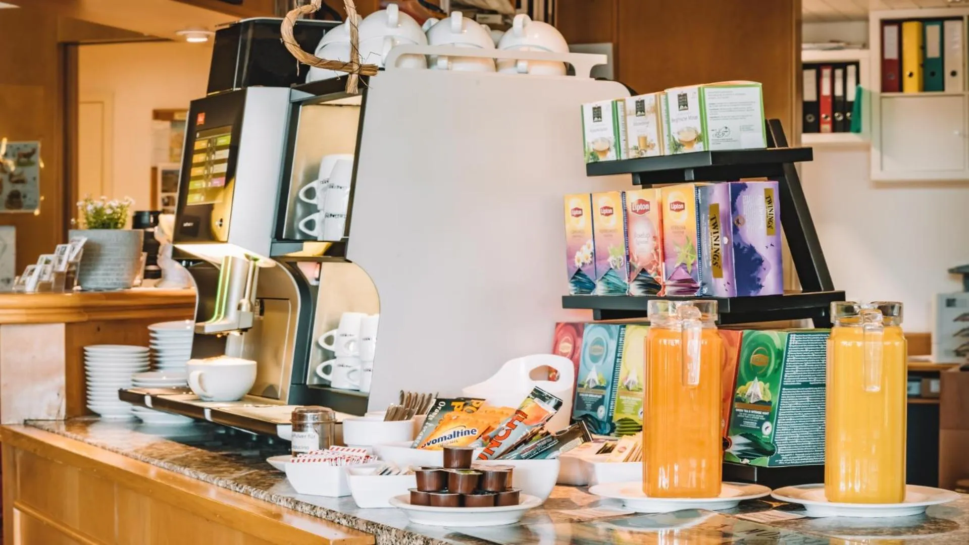 Breakfast in Hotel Paradis-Leukerbad-Therme