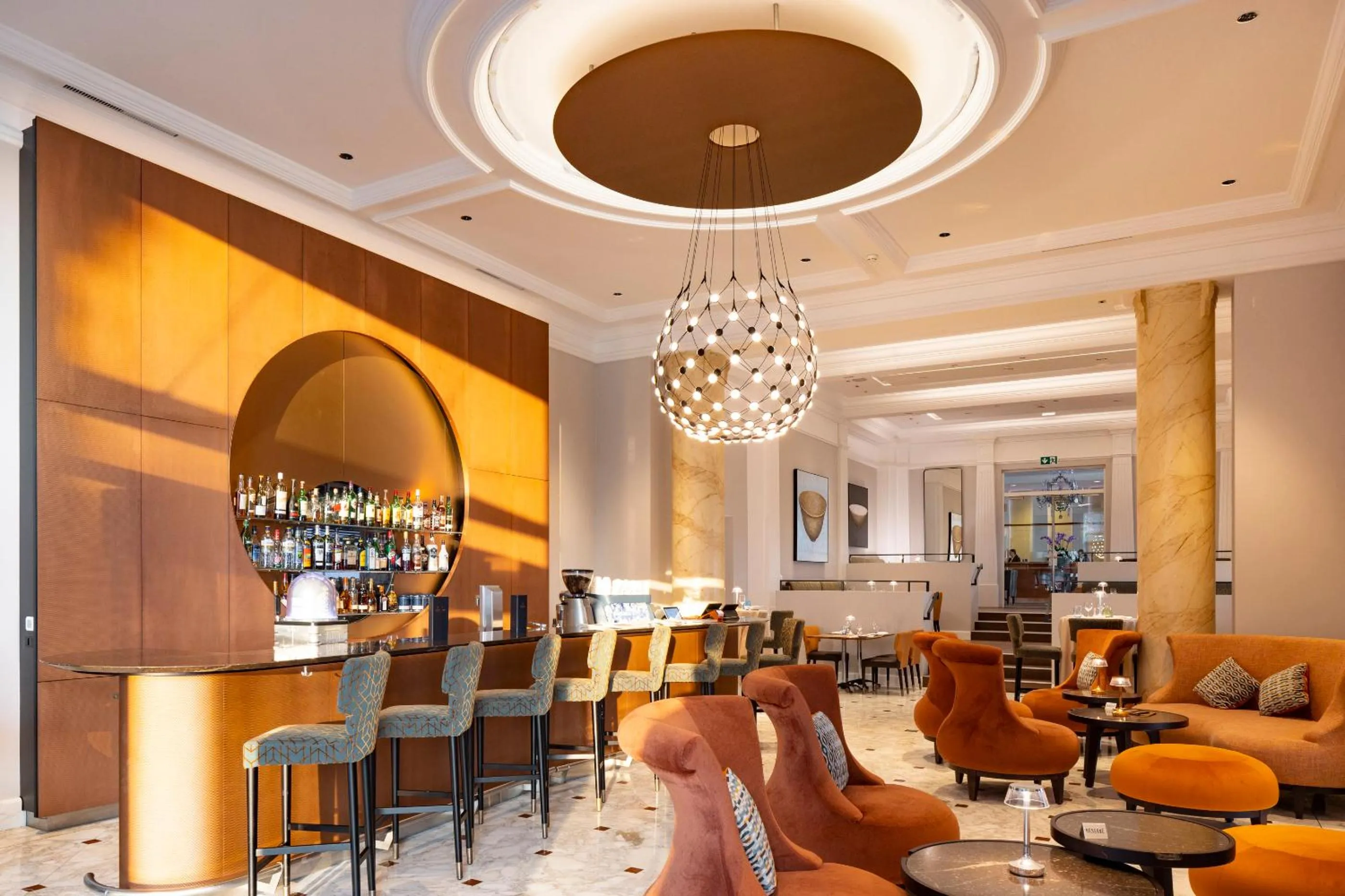 Restaurant/places to eat in Hôtel de la Paix Lausanne