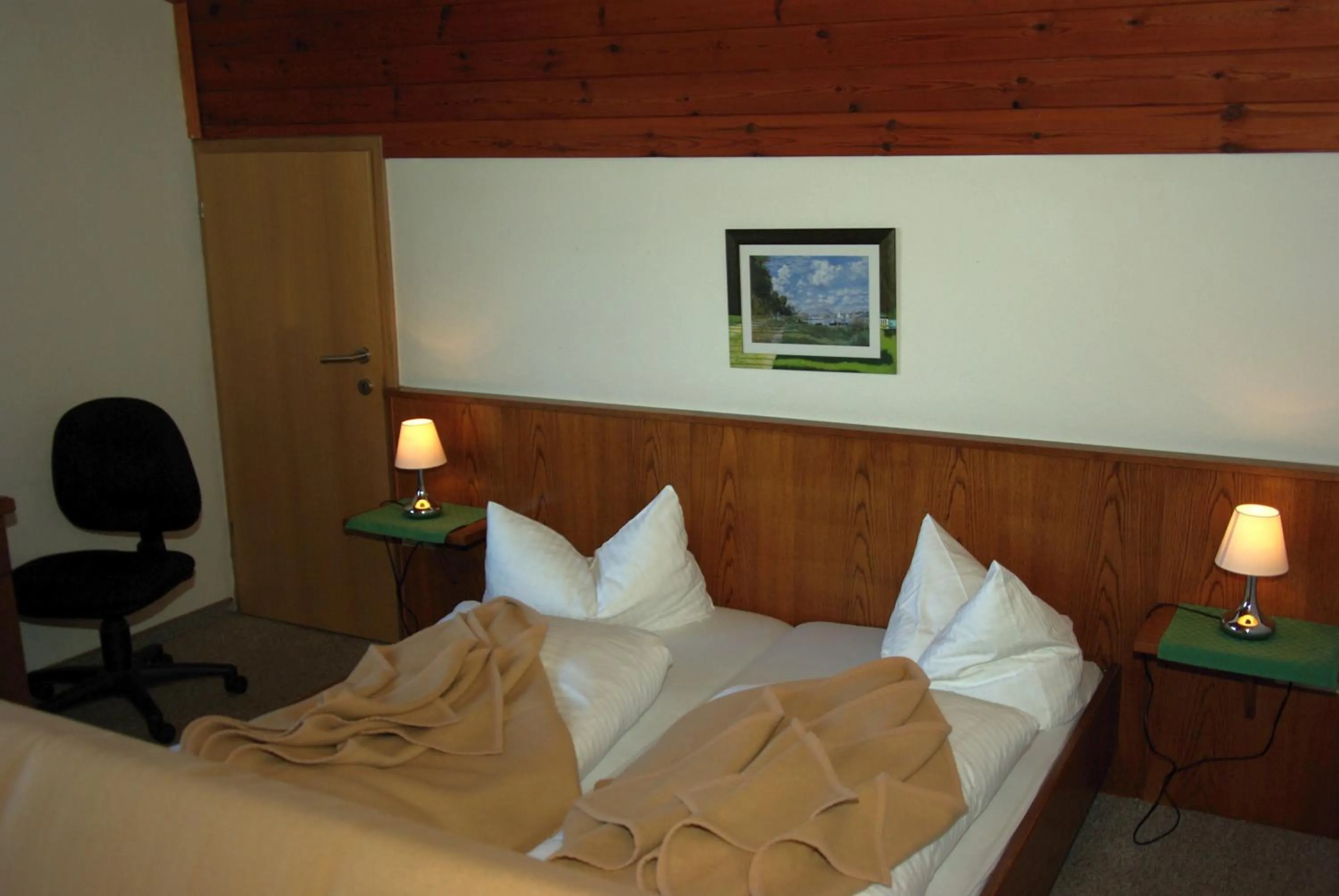Bed in Almhotel Fichtenheim