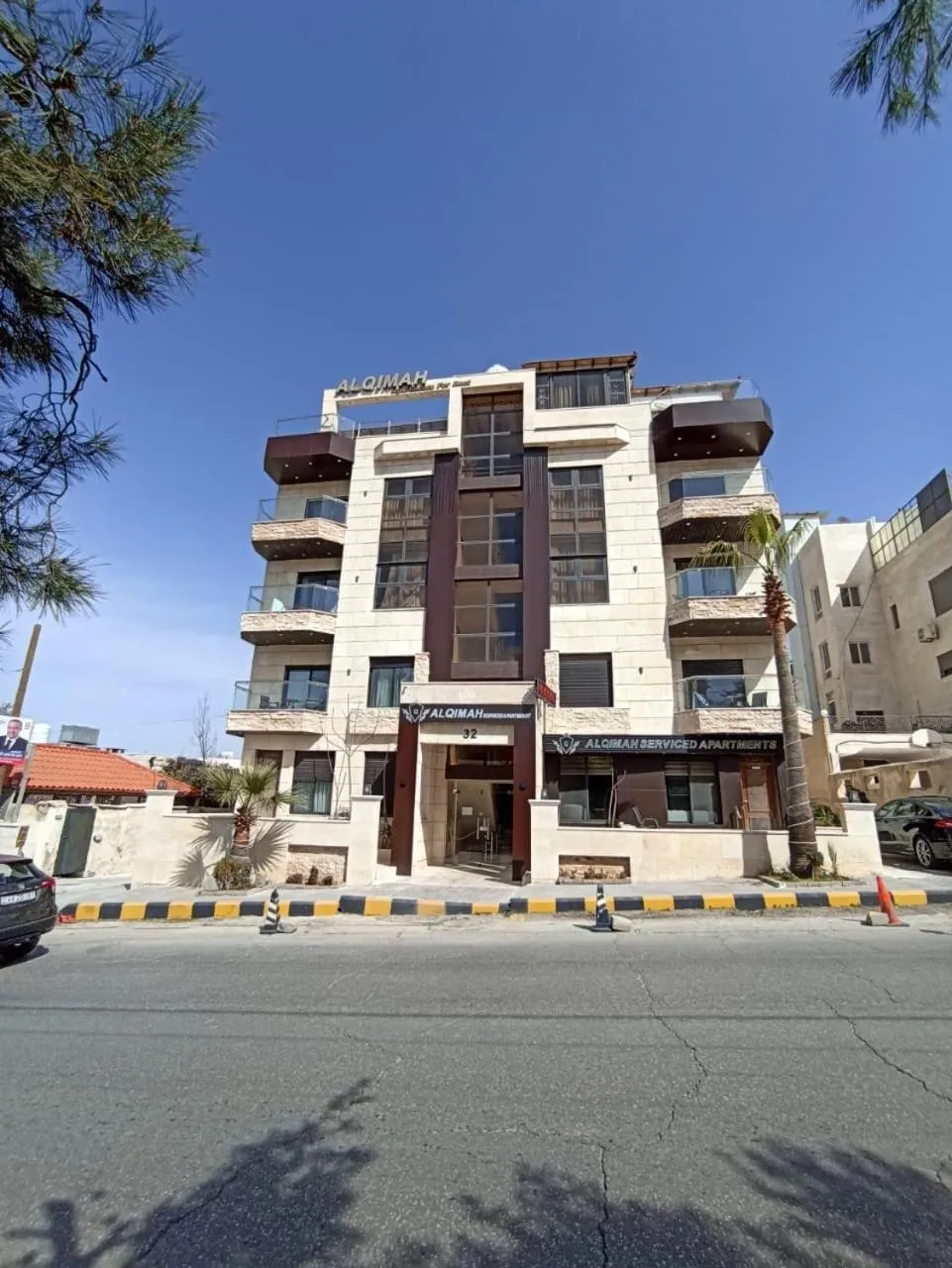 Property building in AlQimah Hotel Apartments