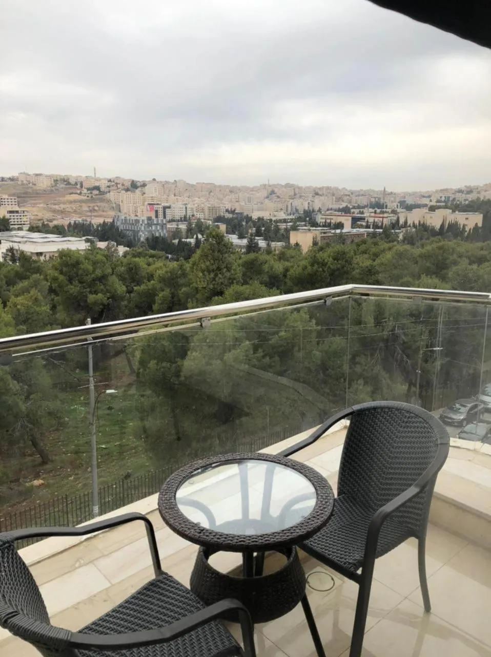 Garden view in AlQimah Hotel Apartments