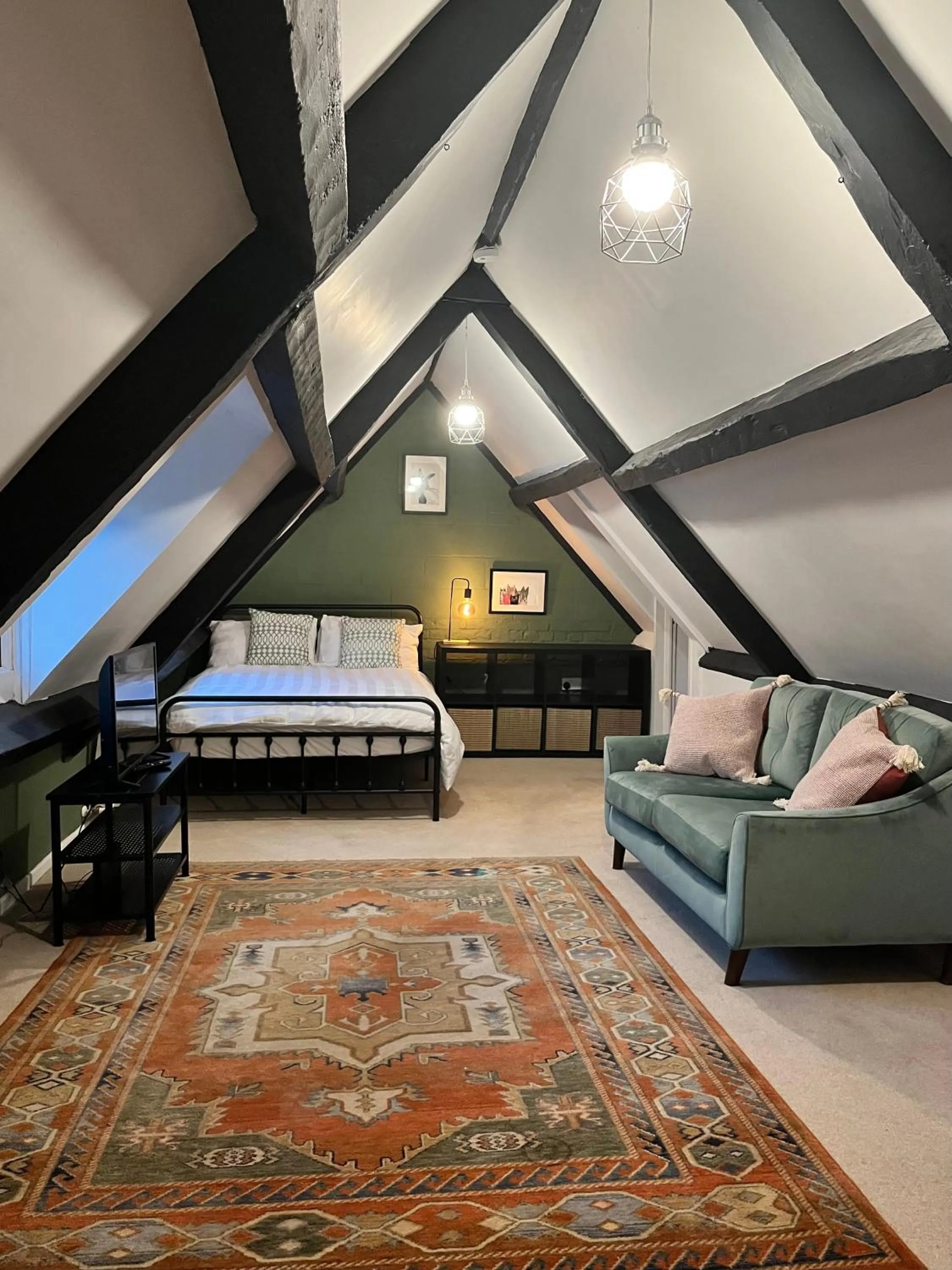 Bed in Heathcote House