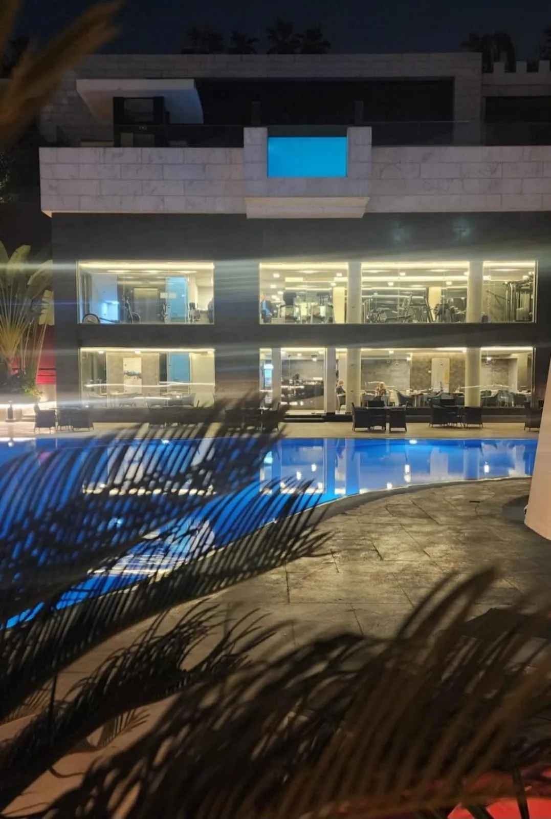 Night in Ocean Blue Studios