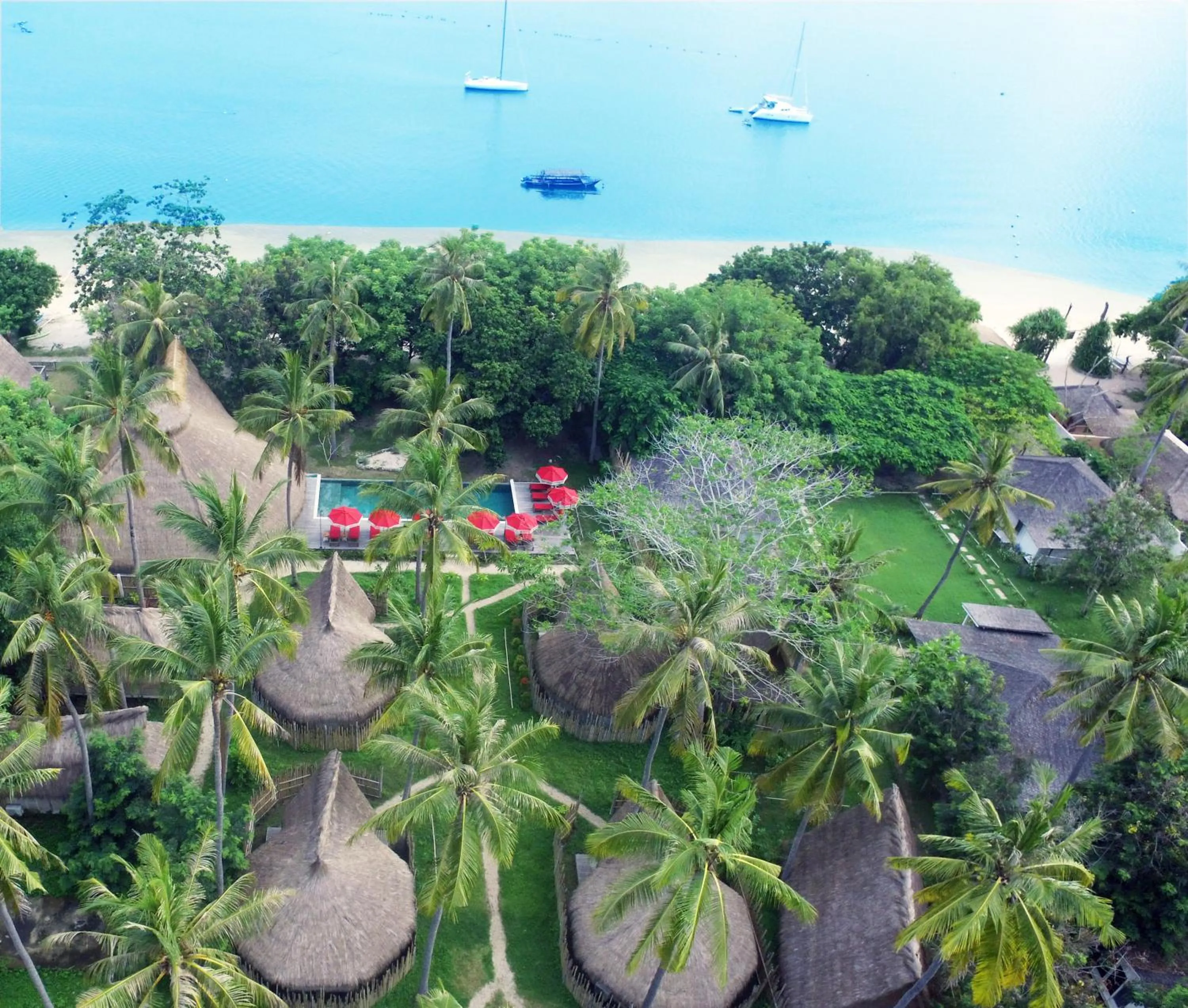 Bird's eye view in Amahelia Luxury Resort & Restaurant - Gili Asahan