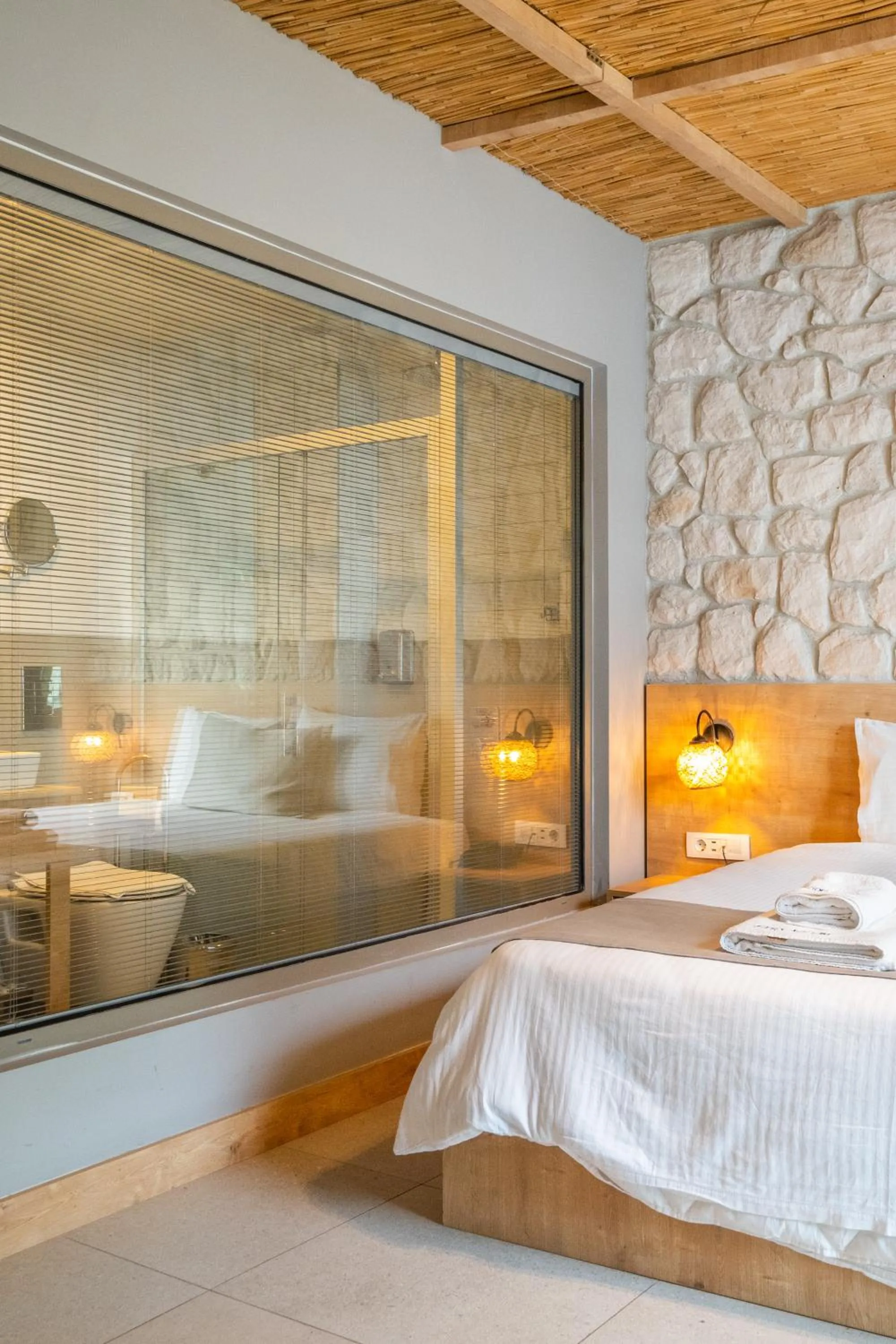 Bed in Melisa Boutique Hotel & Spa