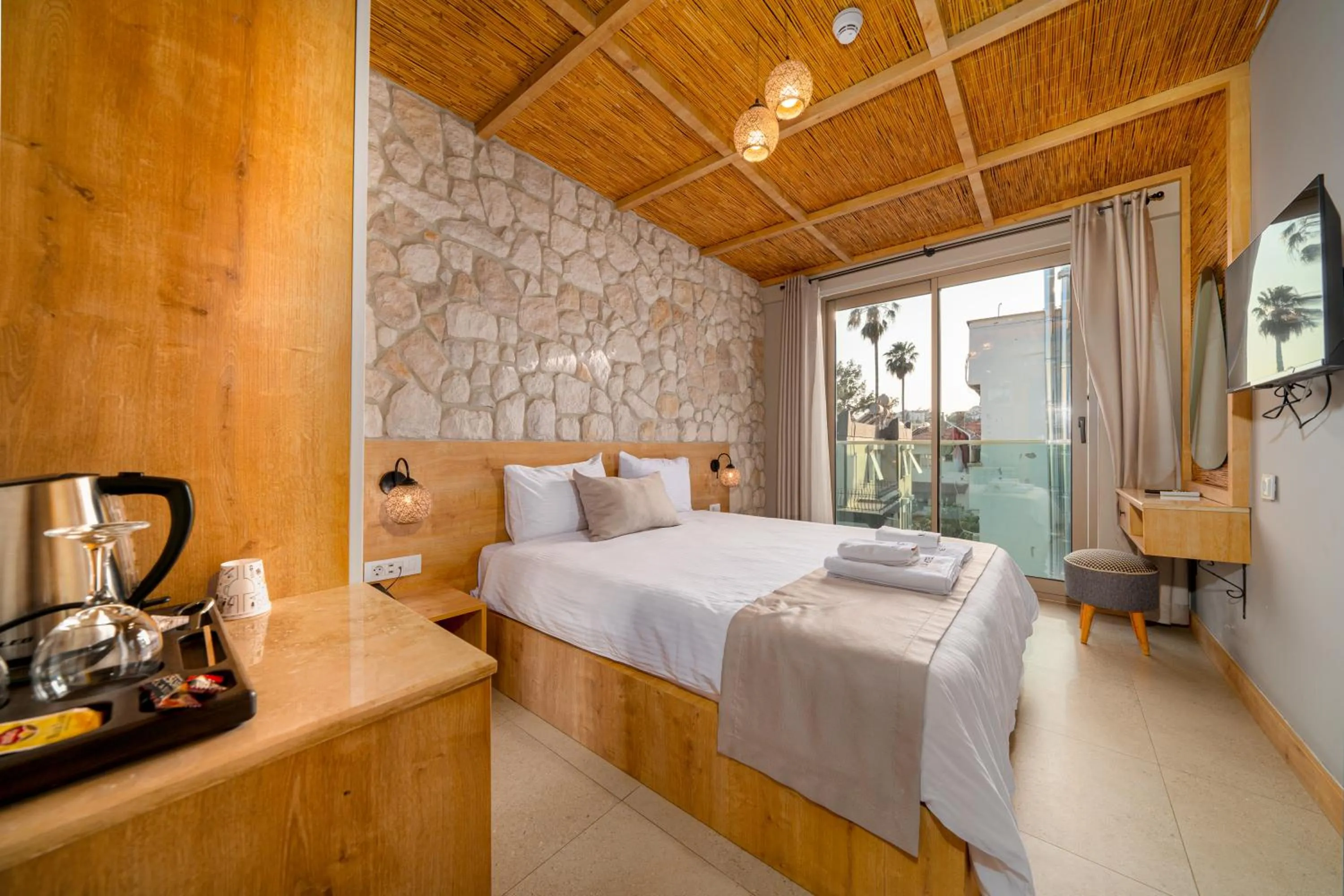 Bed in Melisa Boutique Hotel & Spa