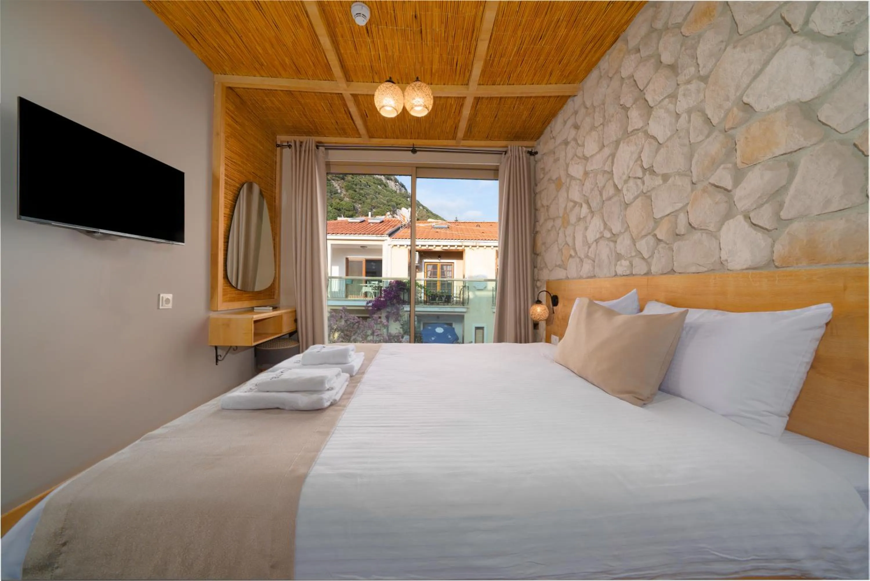 Bed in Melisa Boutique Hotel & Spa