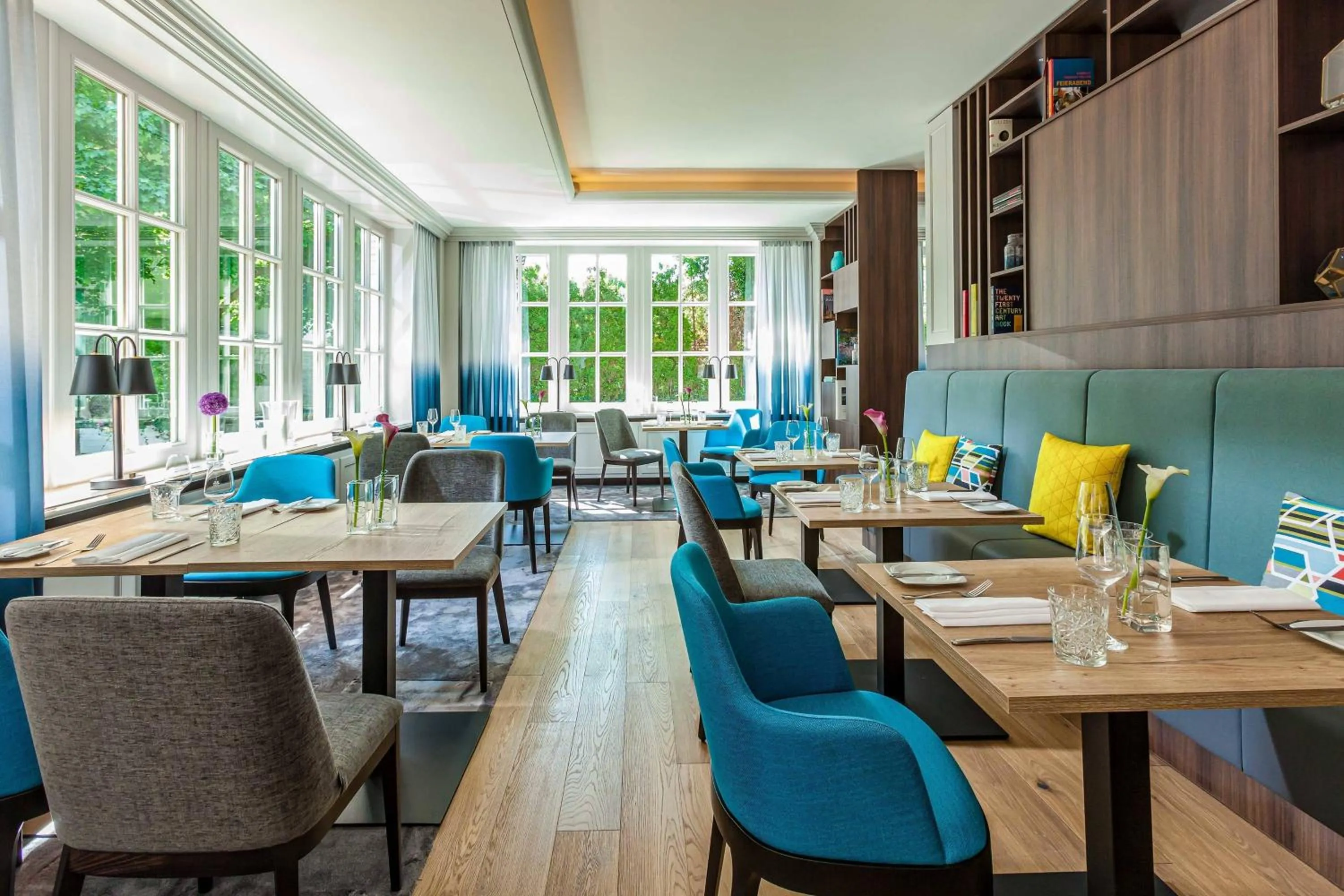 Restaurant/places to eat in Courtyard by Marriott Hamburg Airport