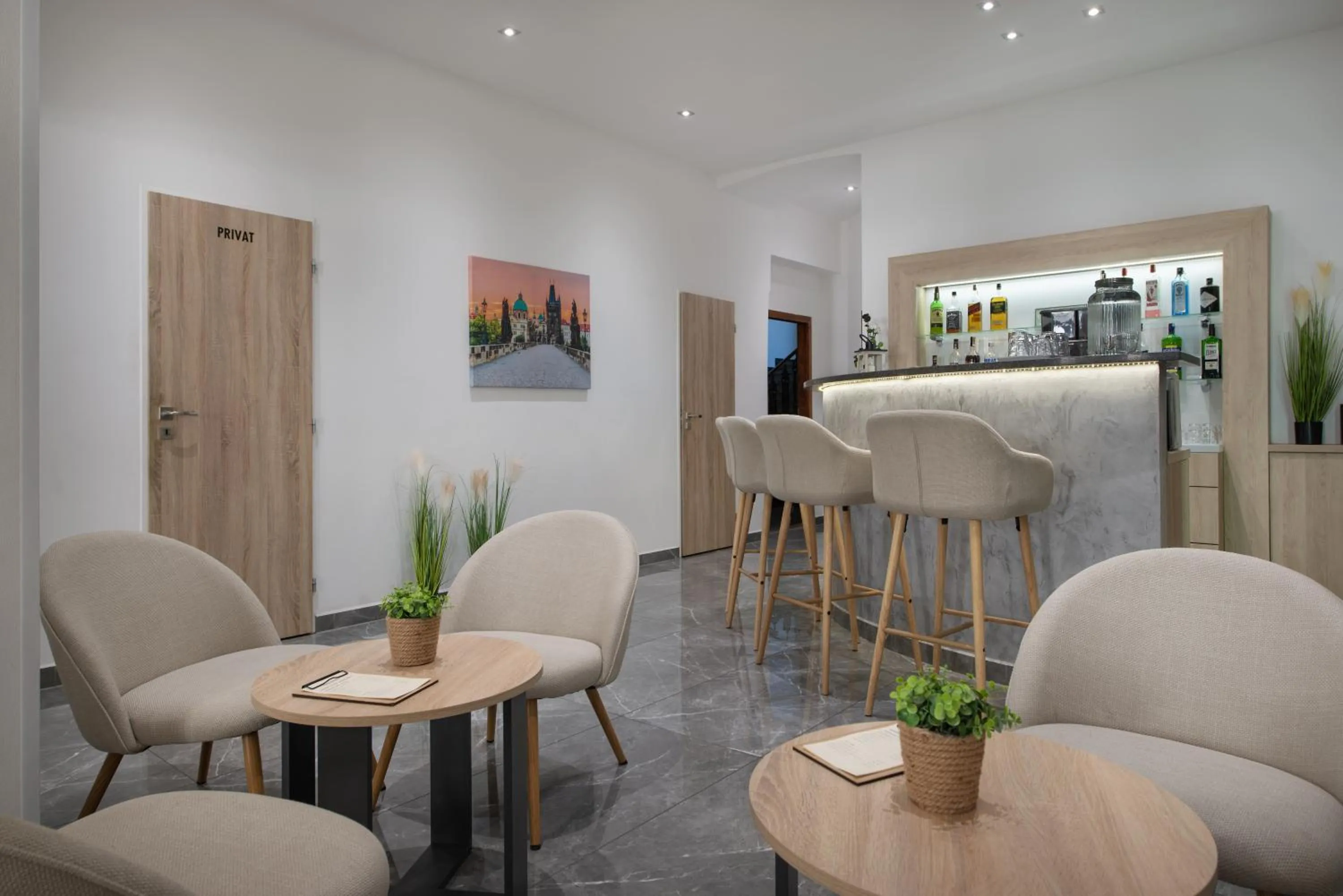 Lobby or reception in Prague Season Hotel