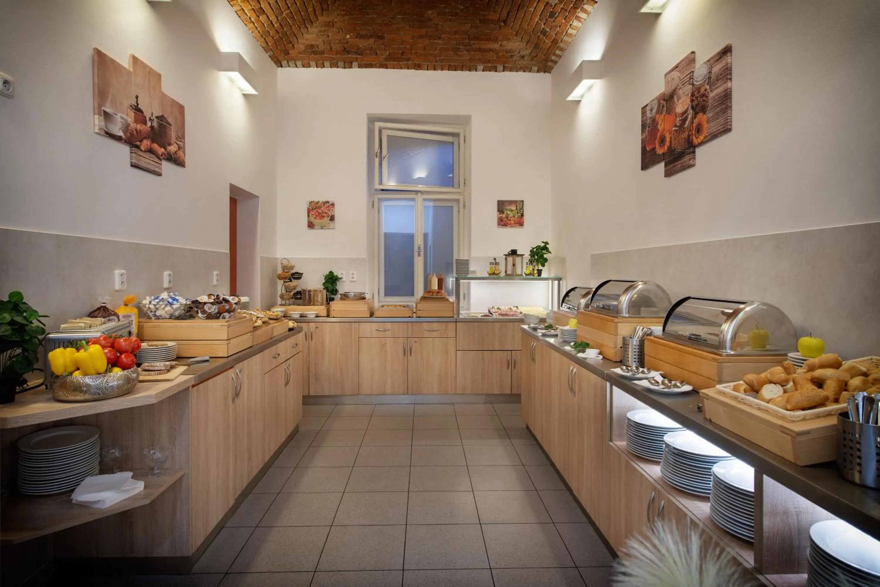 Buffet breakfast in Prague Season Hotel