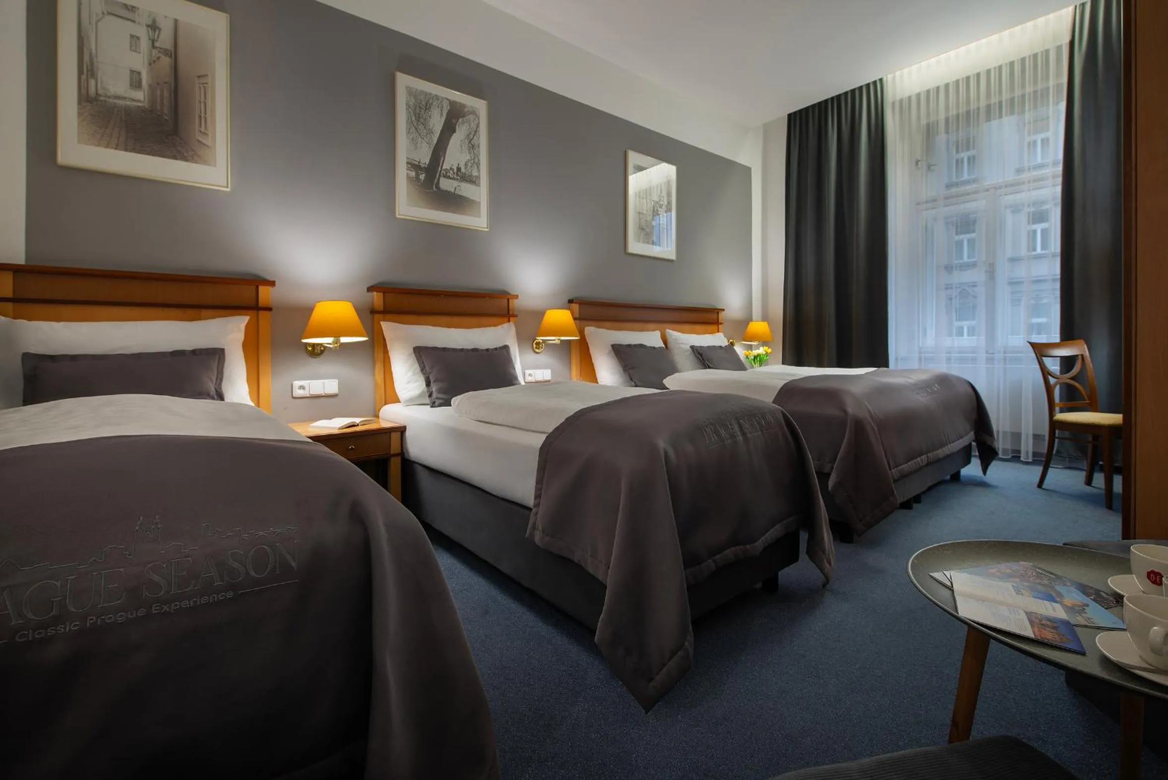 Photo of the whole room, Bed in Prague Season Hotel