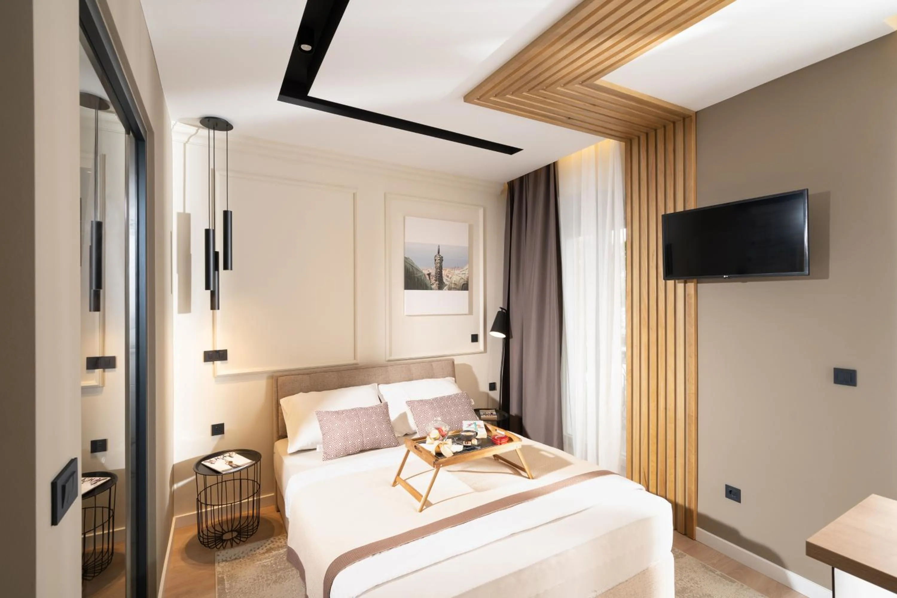 Bed in Premium Apartments