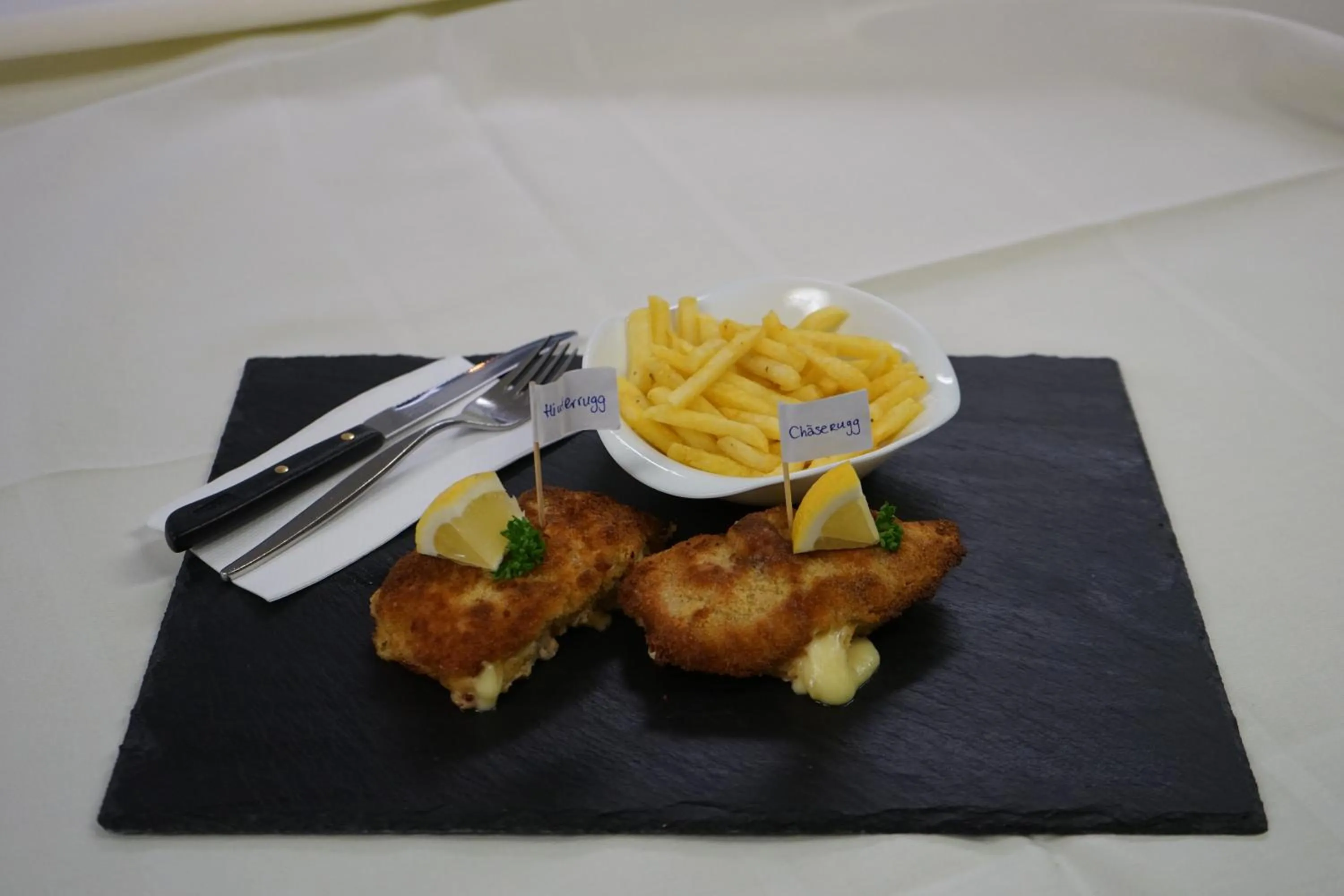 Dinner in Hotel Schiffahrt